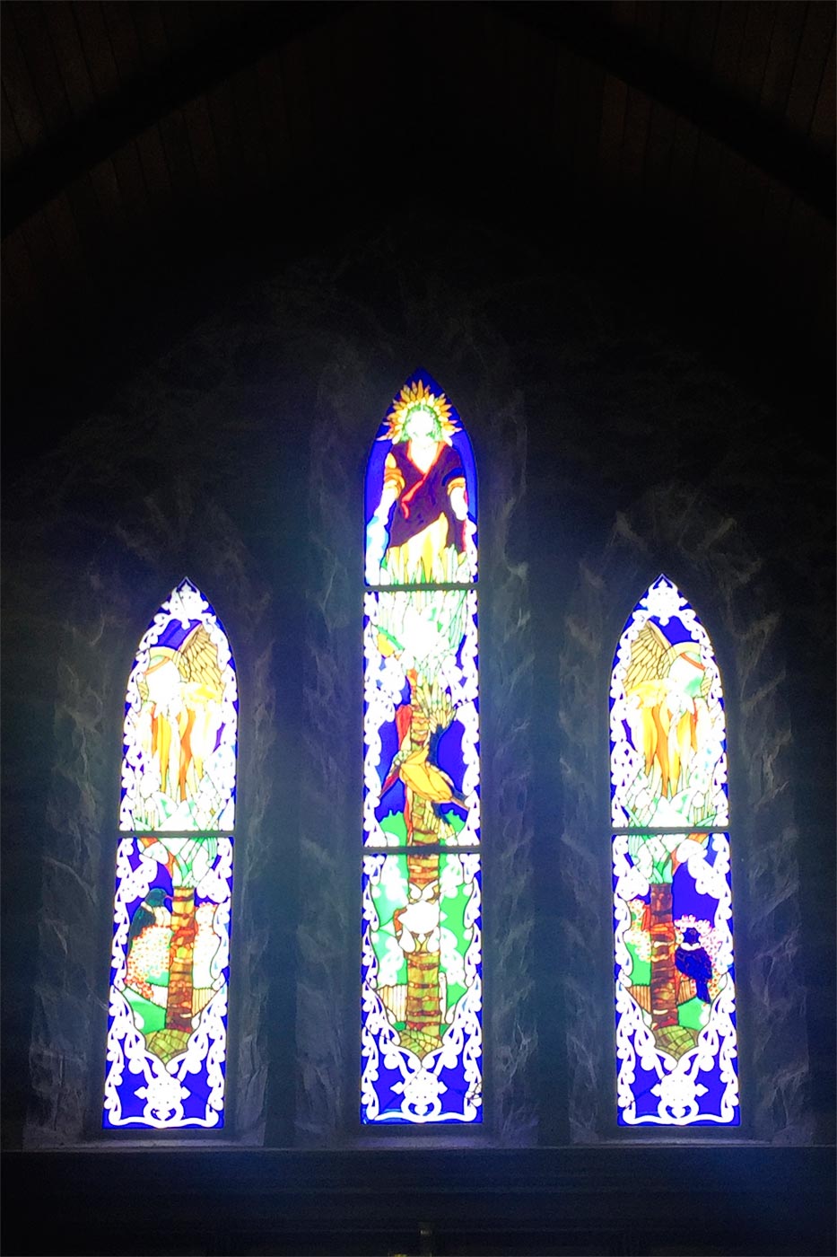 St Paul's stained glass windows