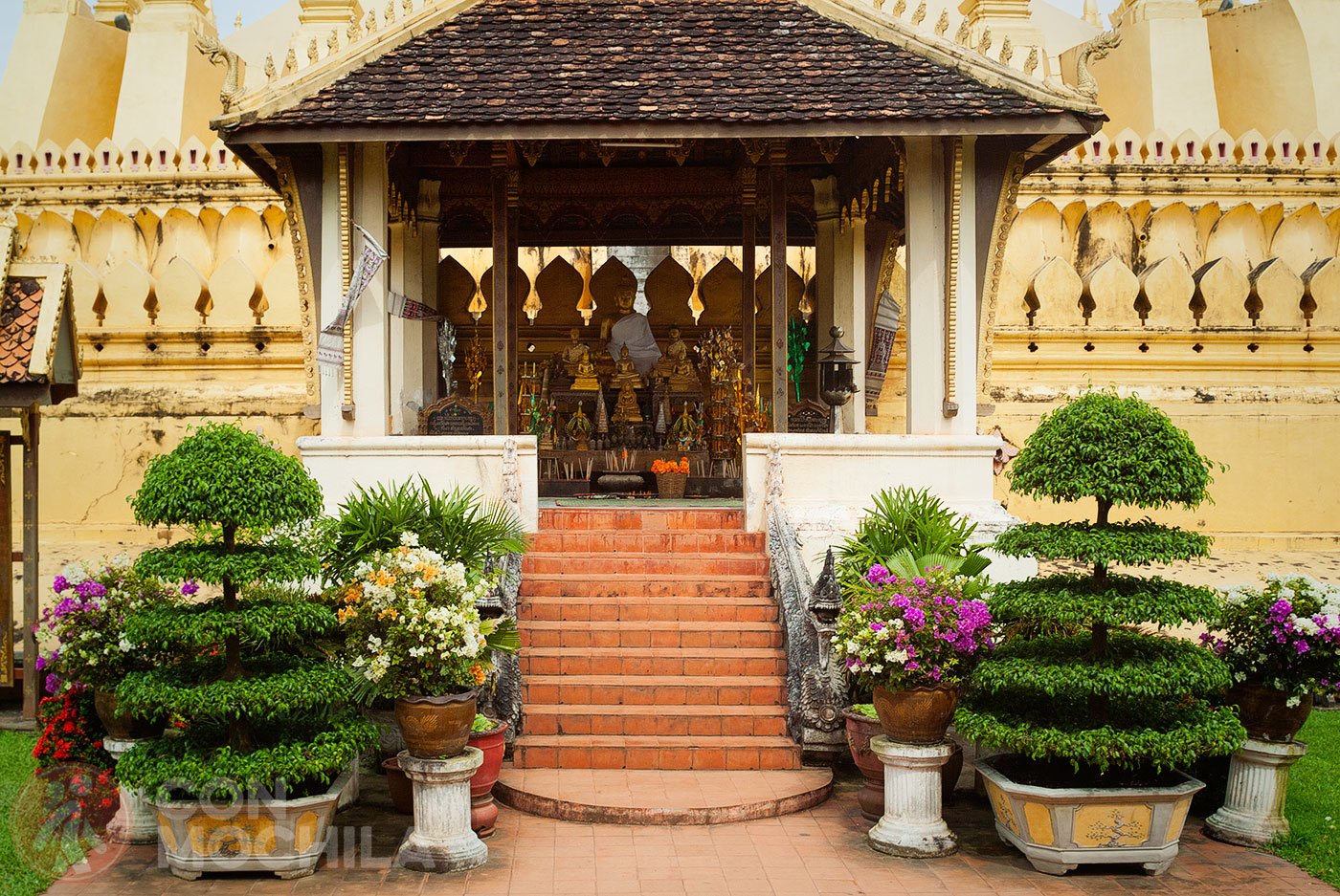 Prayer Rooms with their stairs