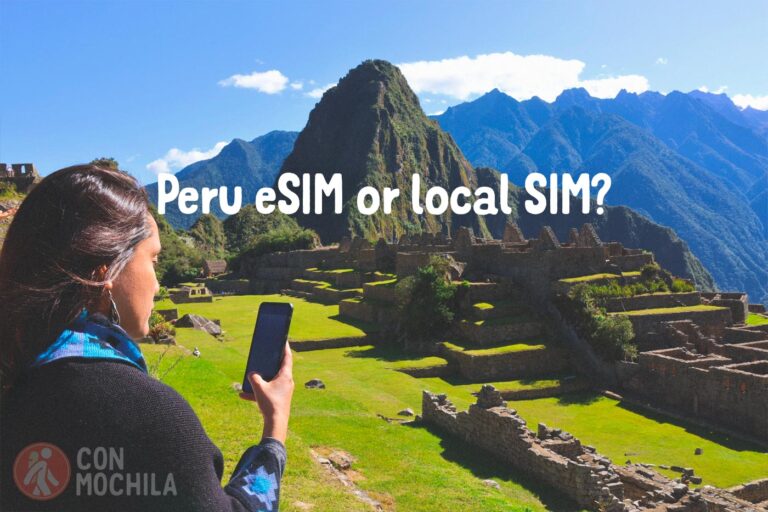 Peru eSIM or local SIM?