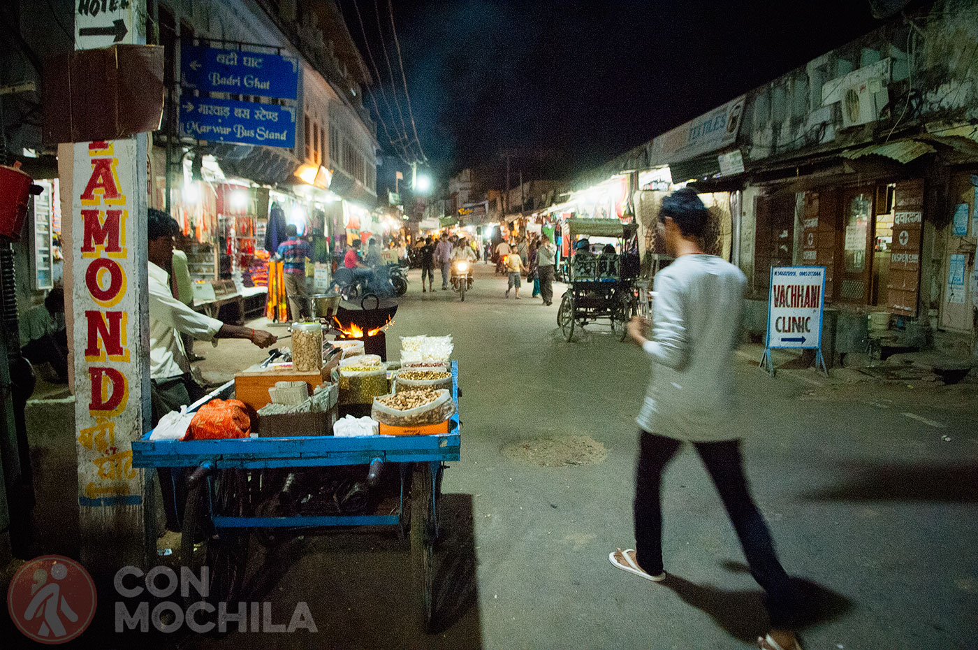 La cara nocturna de Pushkar