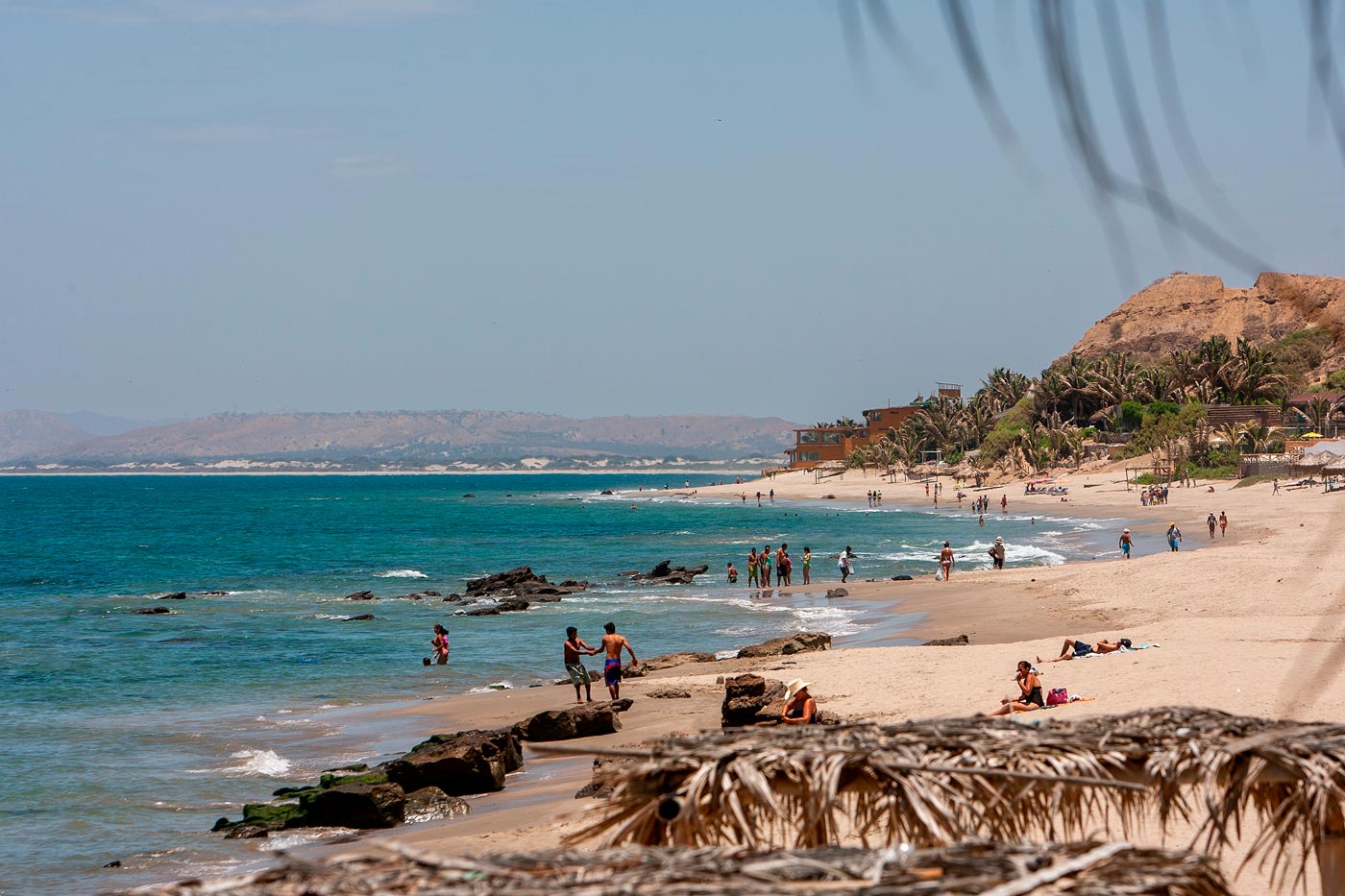 La playa de Máncora