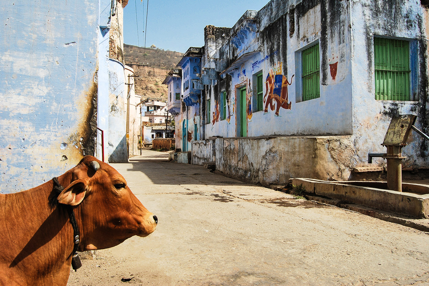 Old city and bazaars in Bundi