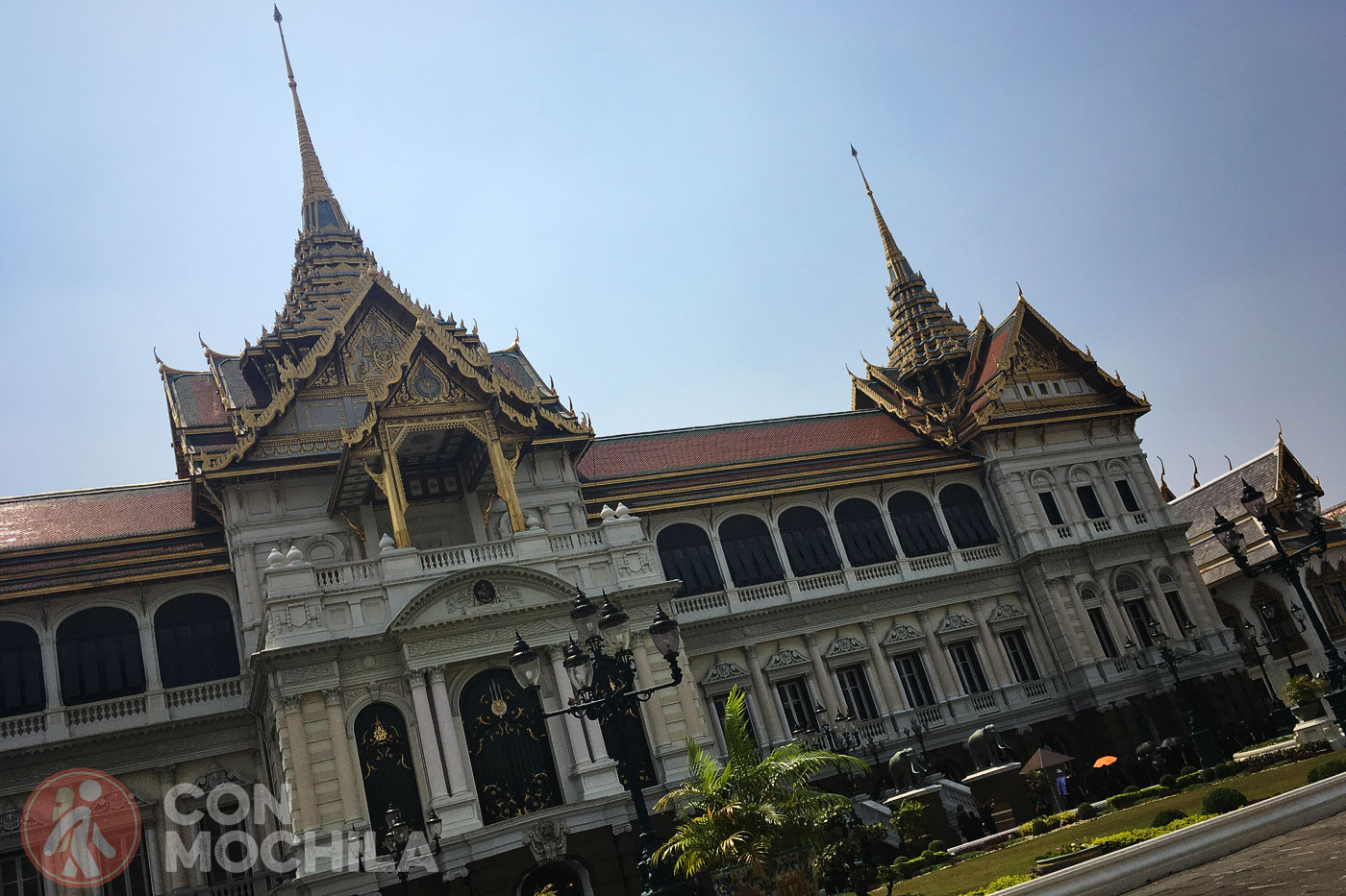 Chakri Maha Prasat Hall, en el Gran Palacio de Bangkok