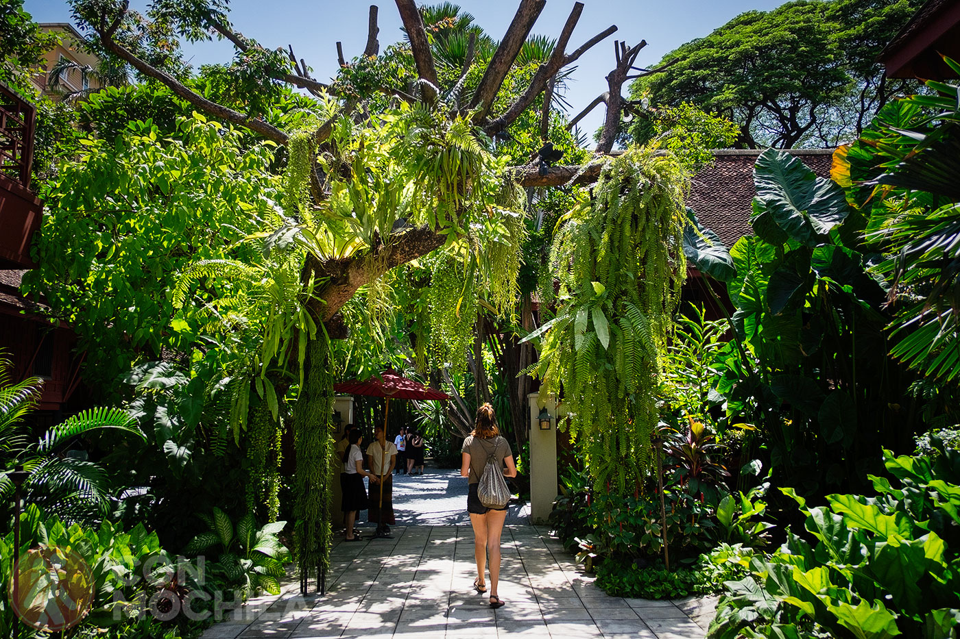Entrance to Jim Thompson's house
