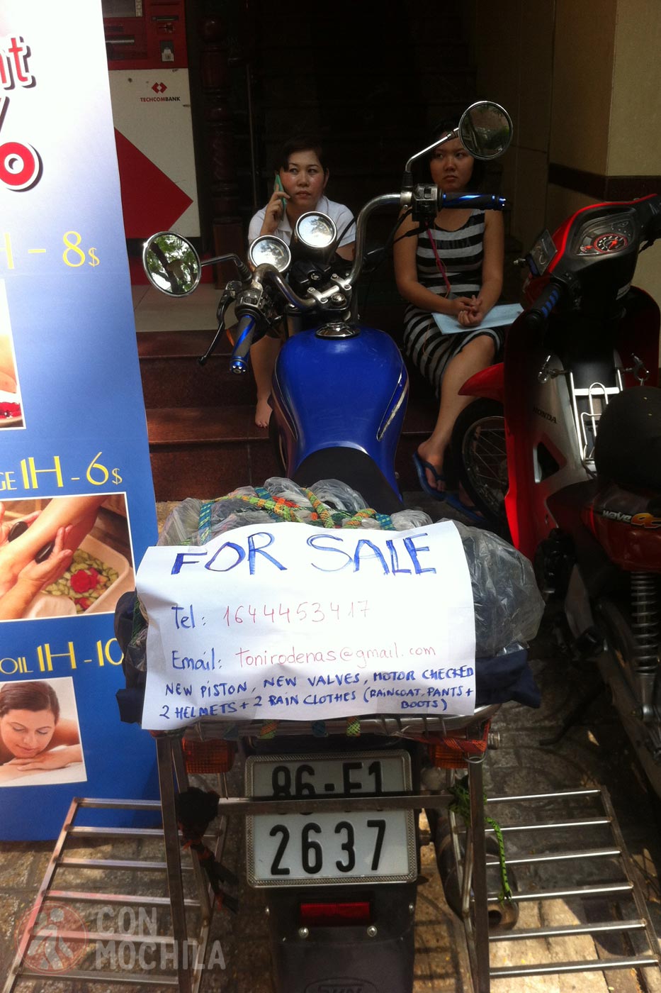 La moto en venta