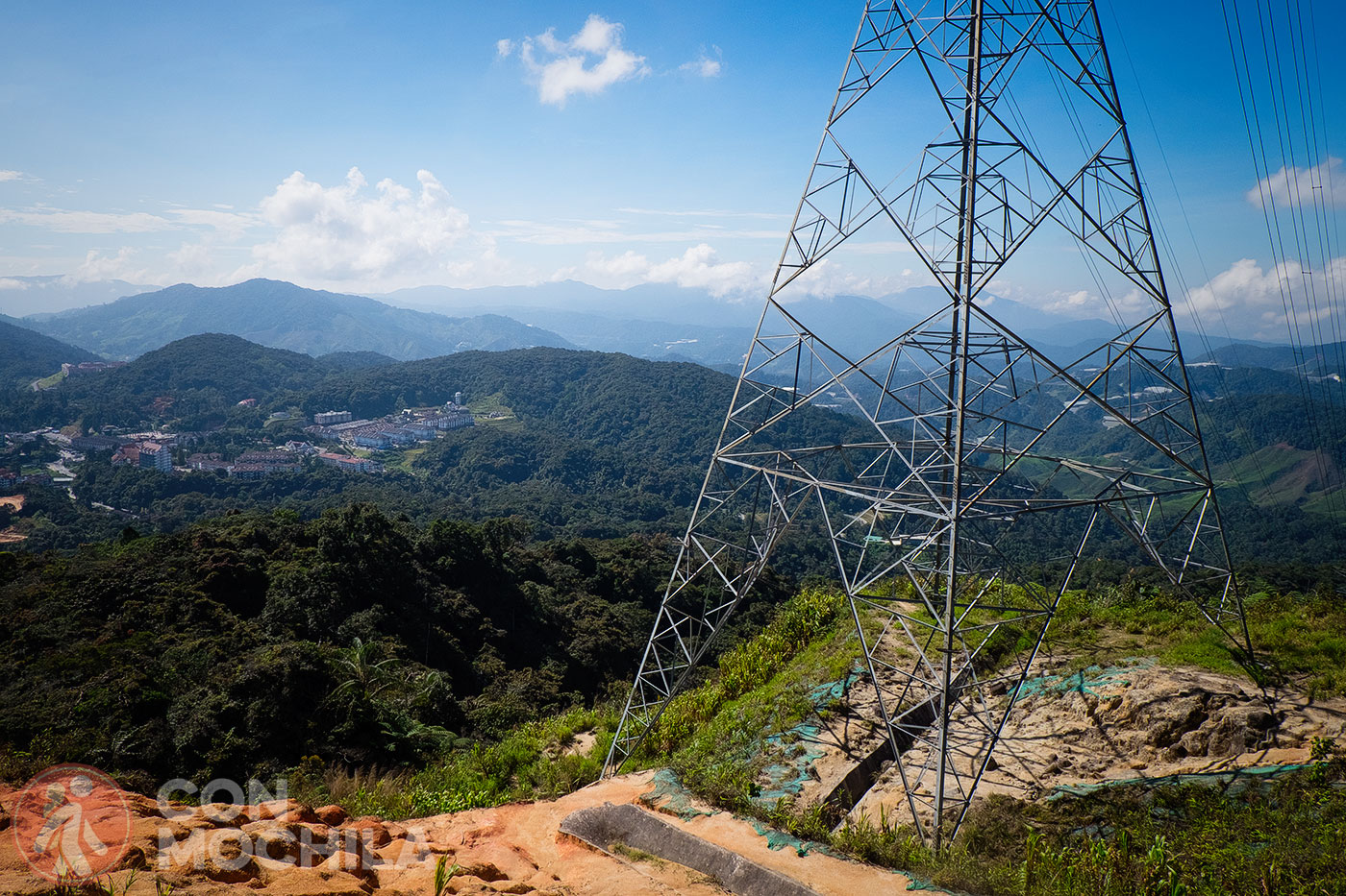 The electricity tower