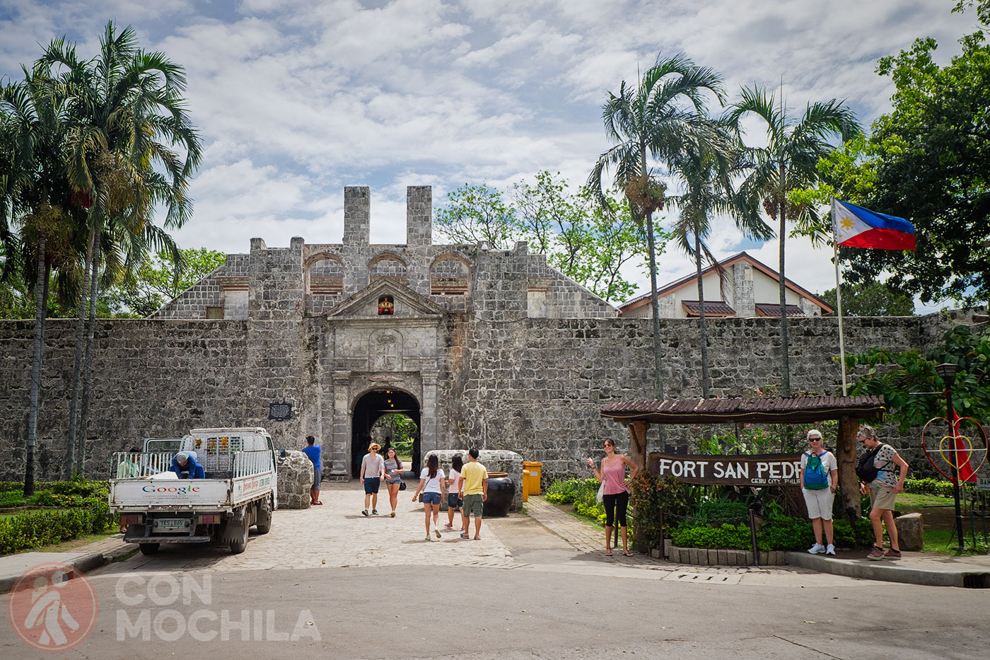 Fort San Pedro in Cebu, Philippines