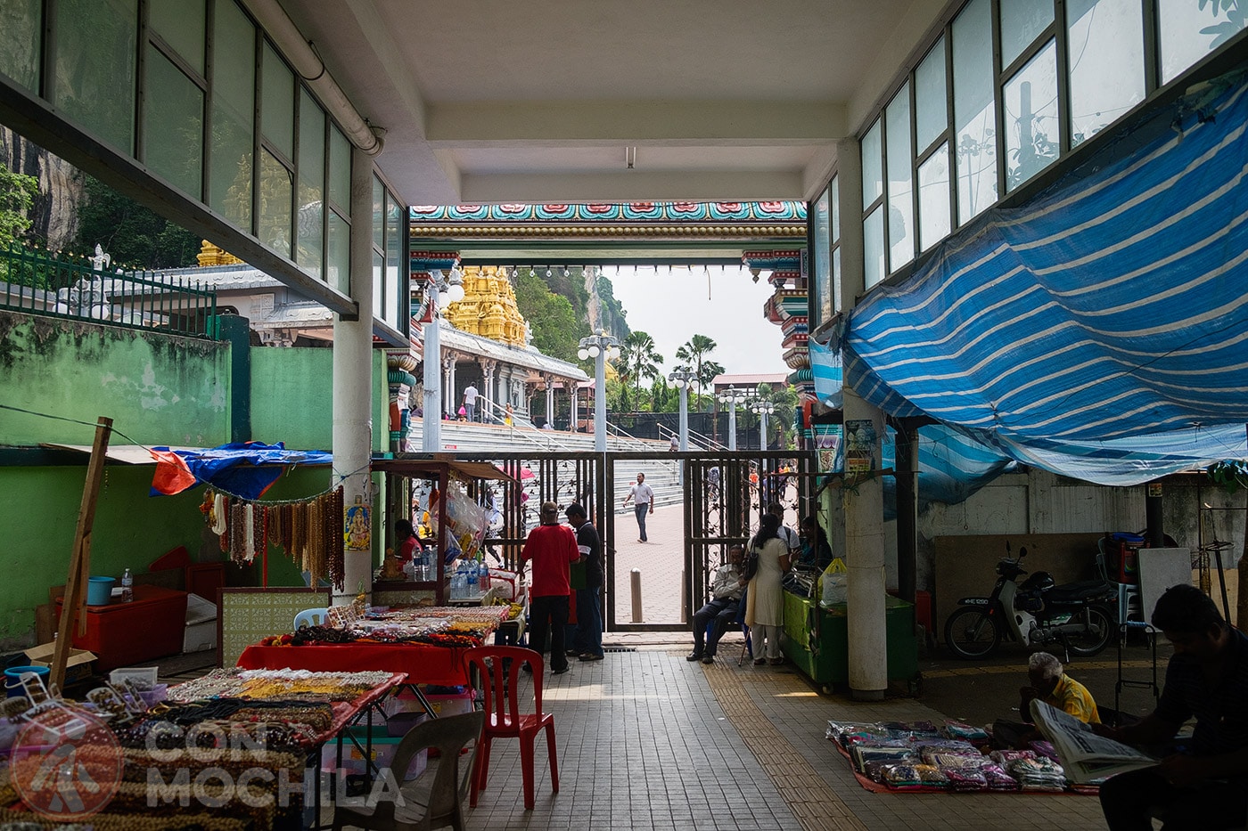 Entrance to the Batu Caves complex