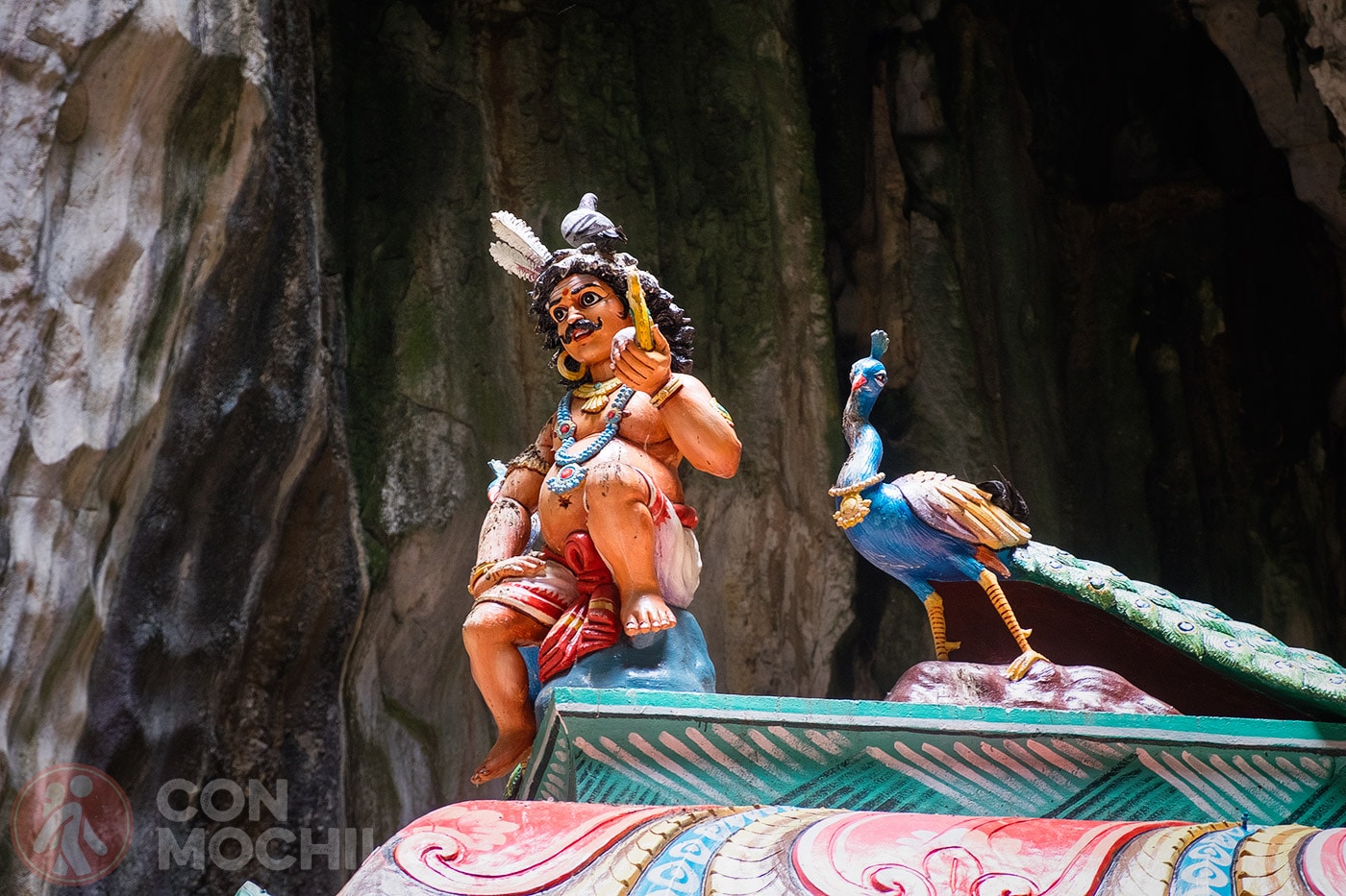 Detail of the temple