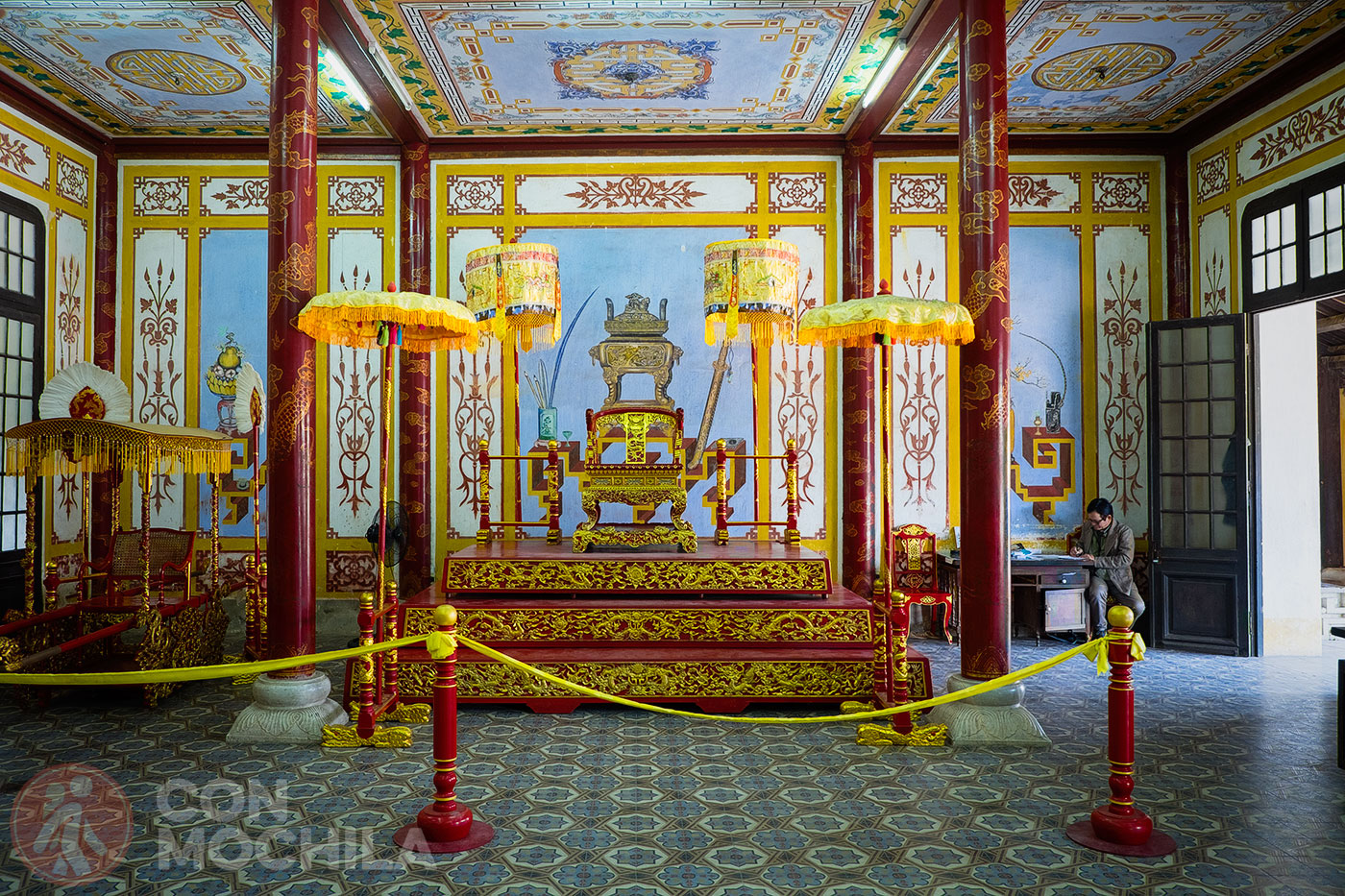 Entrance to the palace