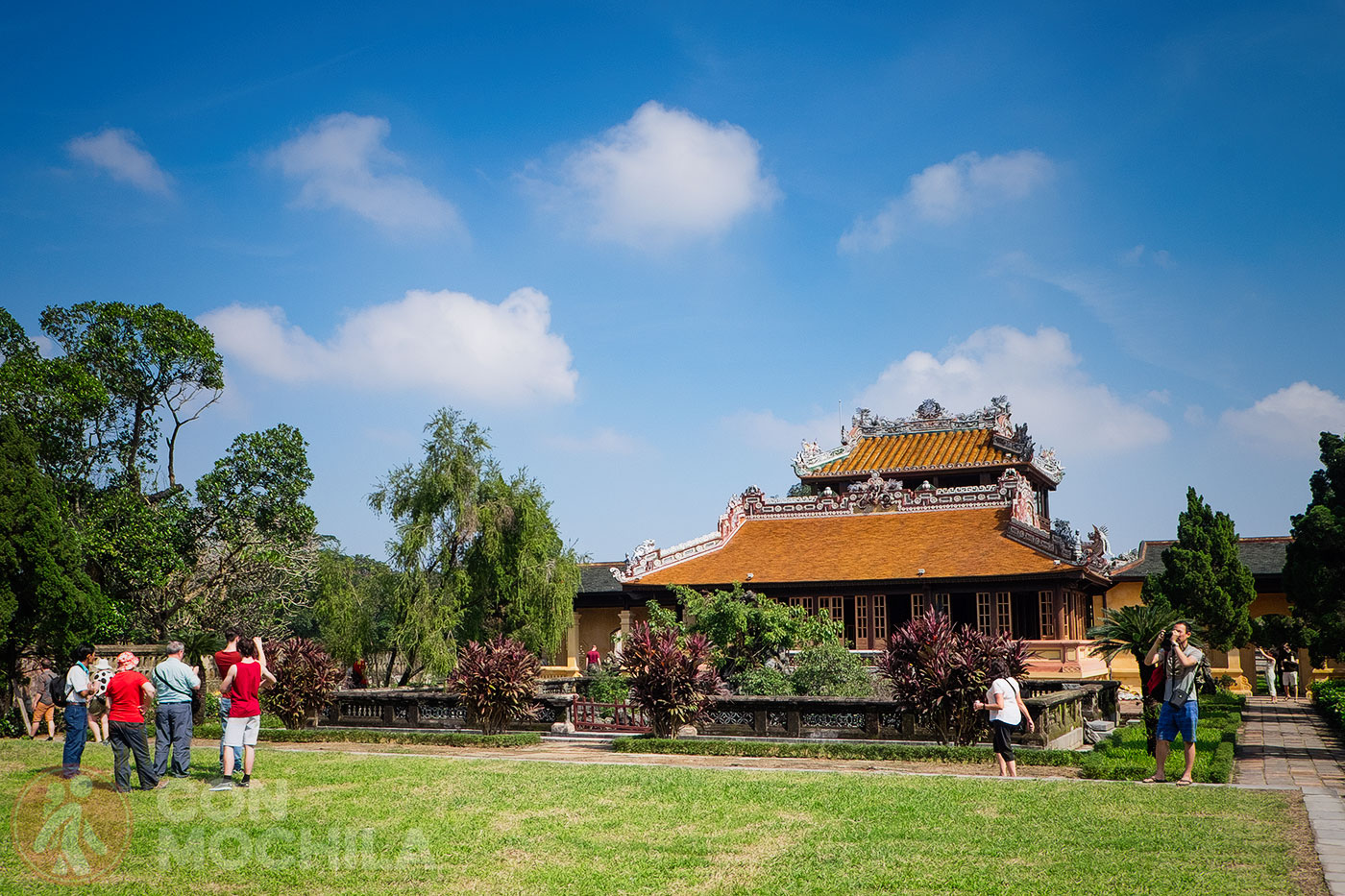 The reading pavilion