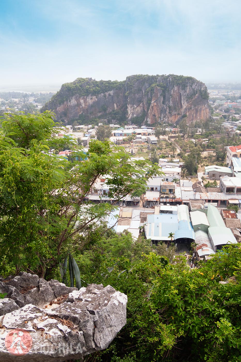 Views of the mountains from Thuy Son