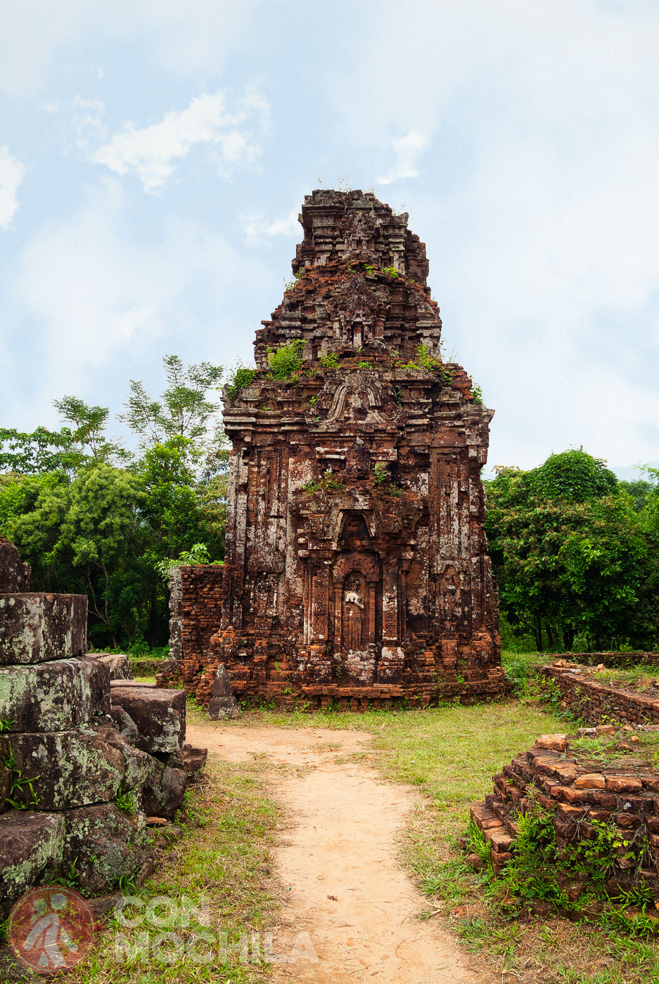 One of the Cham towers