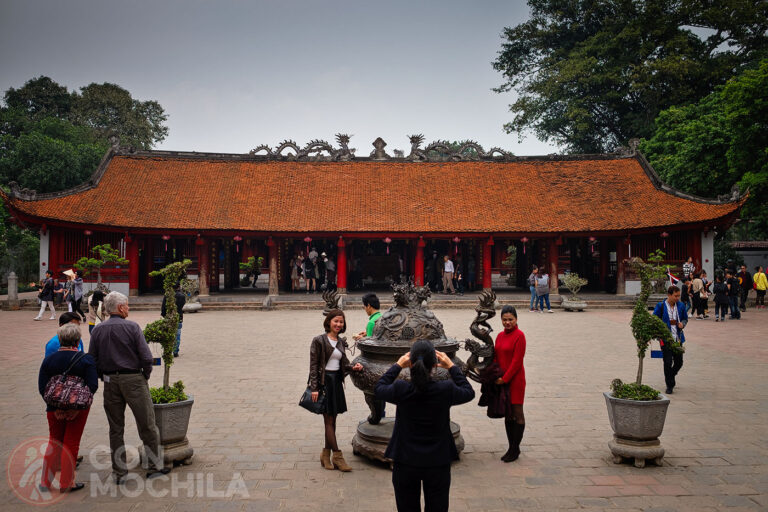 Temple of Literature in Hanoi