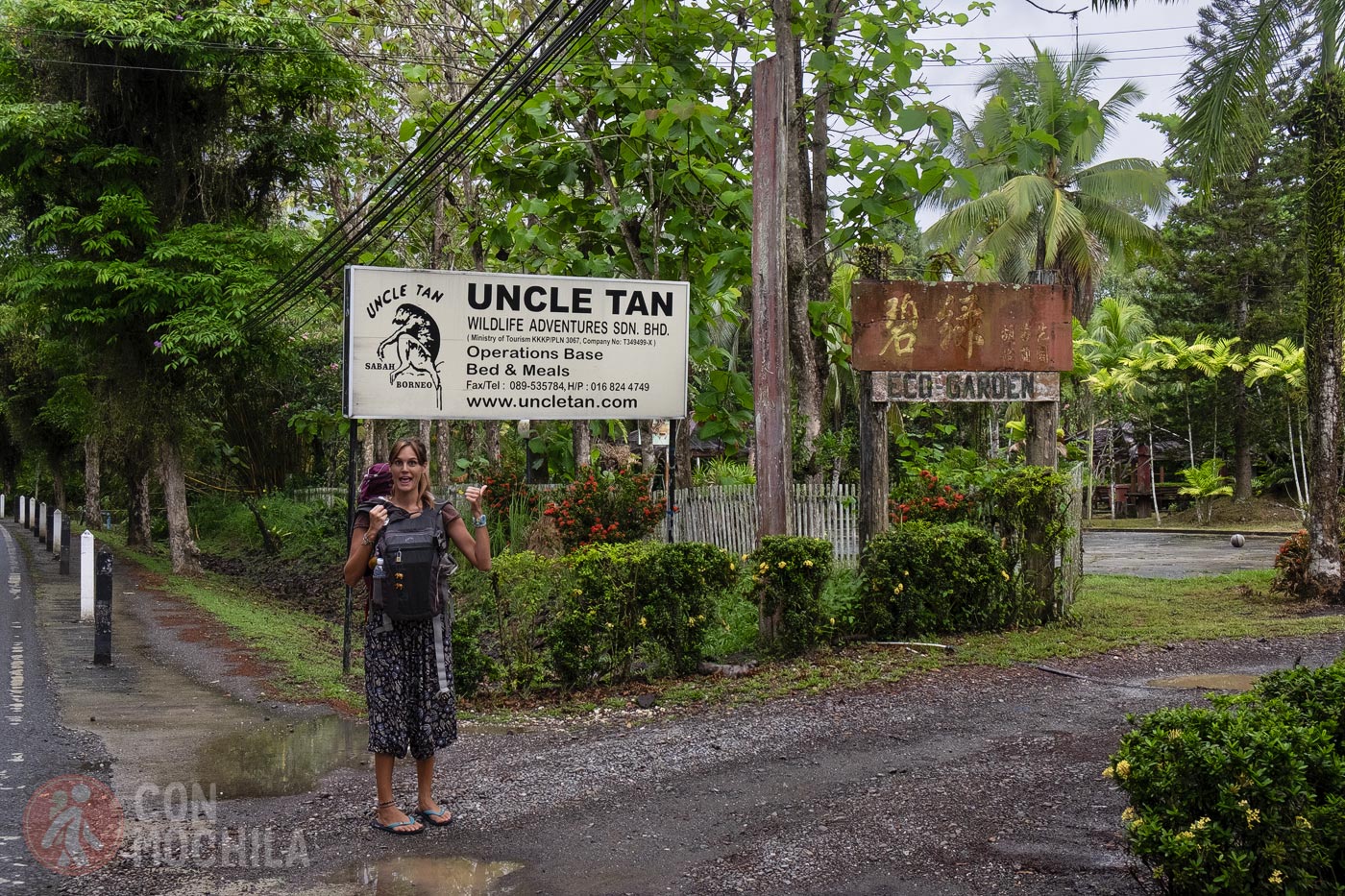 We finally arrived at the camp