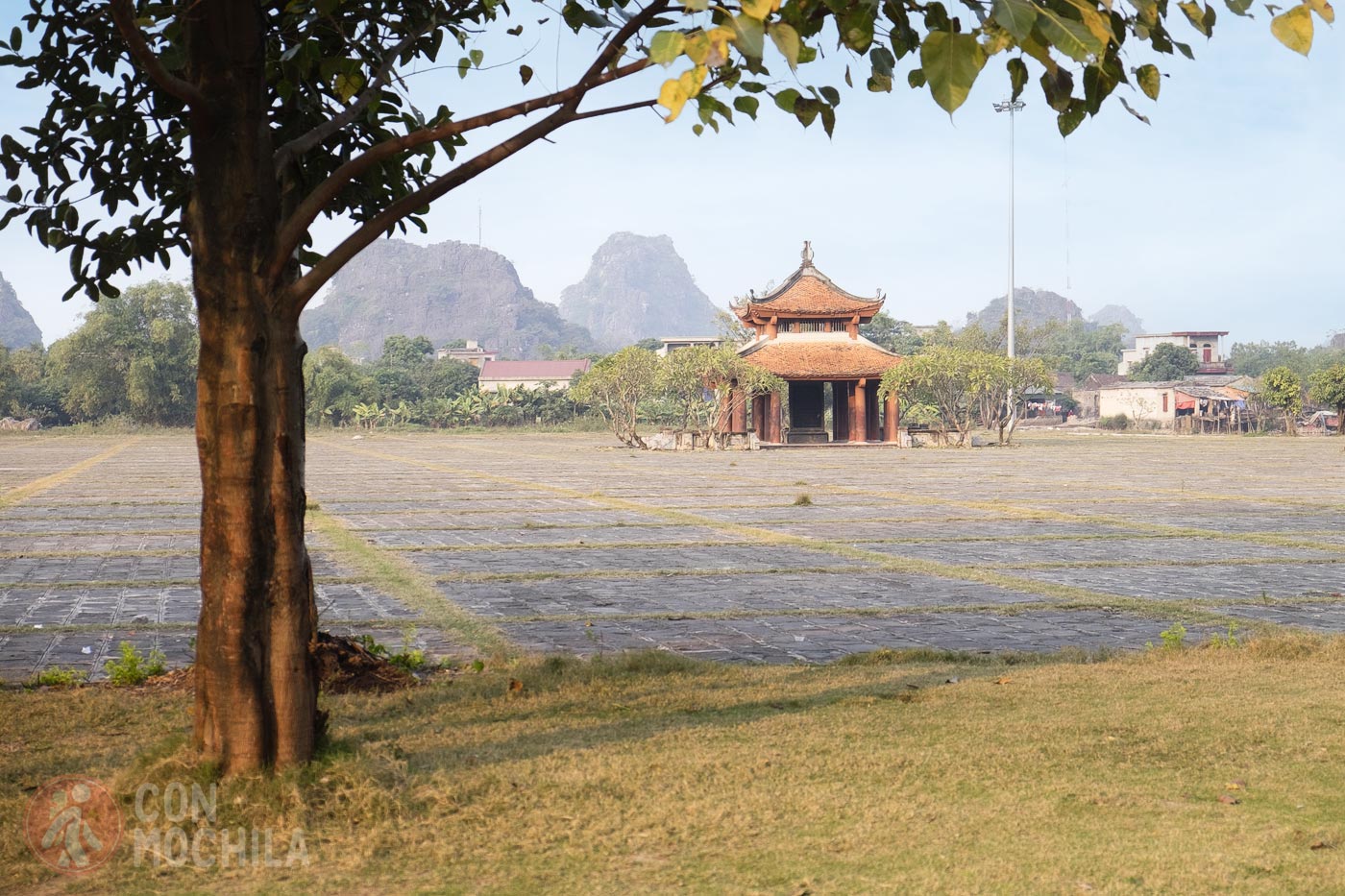 The Grand Esplanade and Ly Thai To Stele