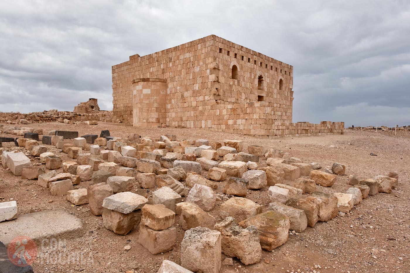 Another view from another angle of this desert castle