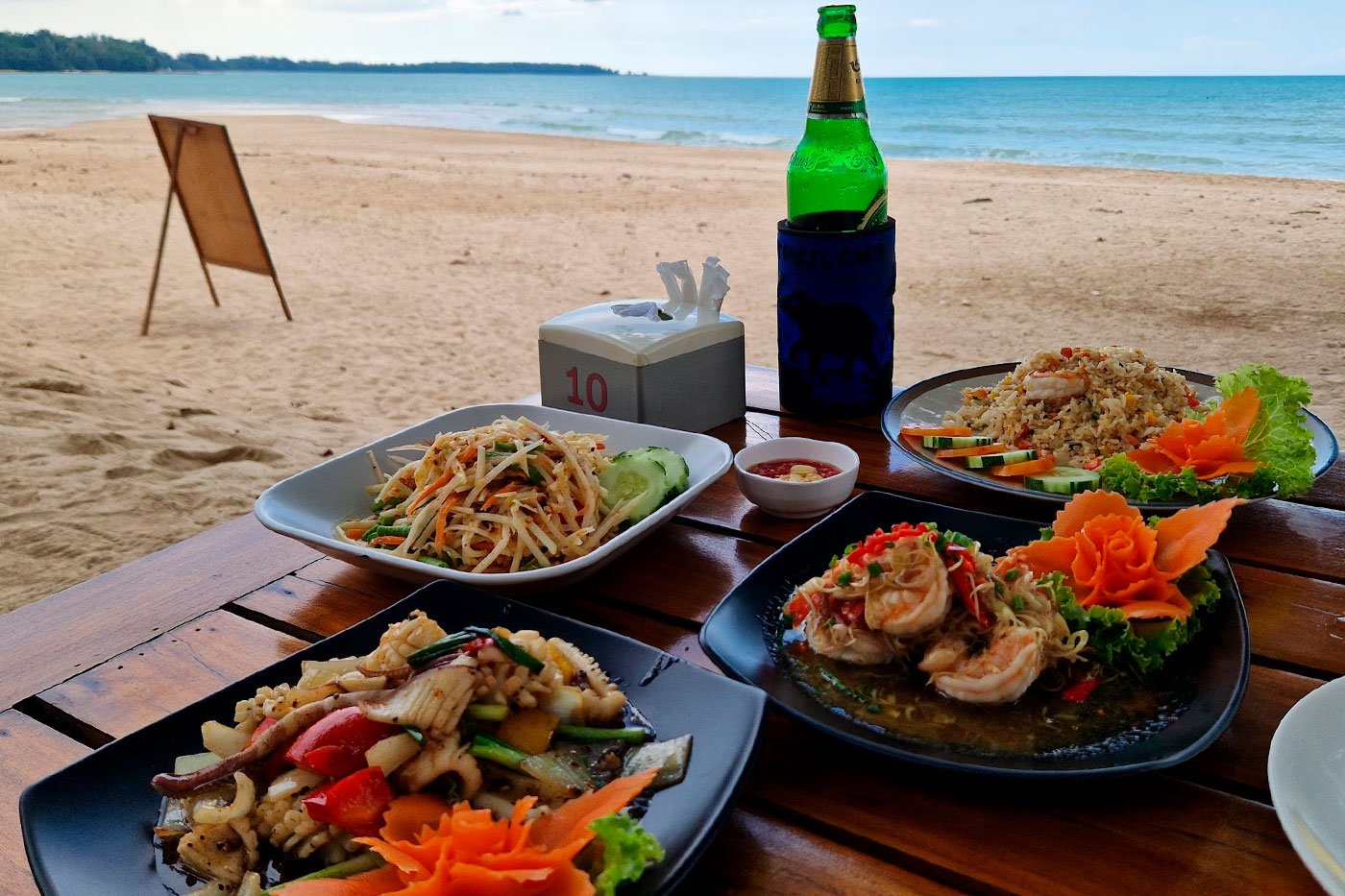 A lunch at Boom Boom