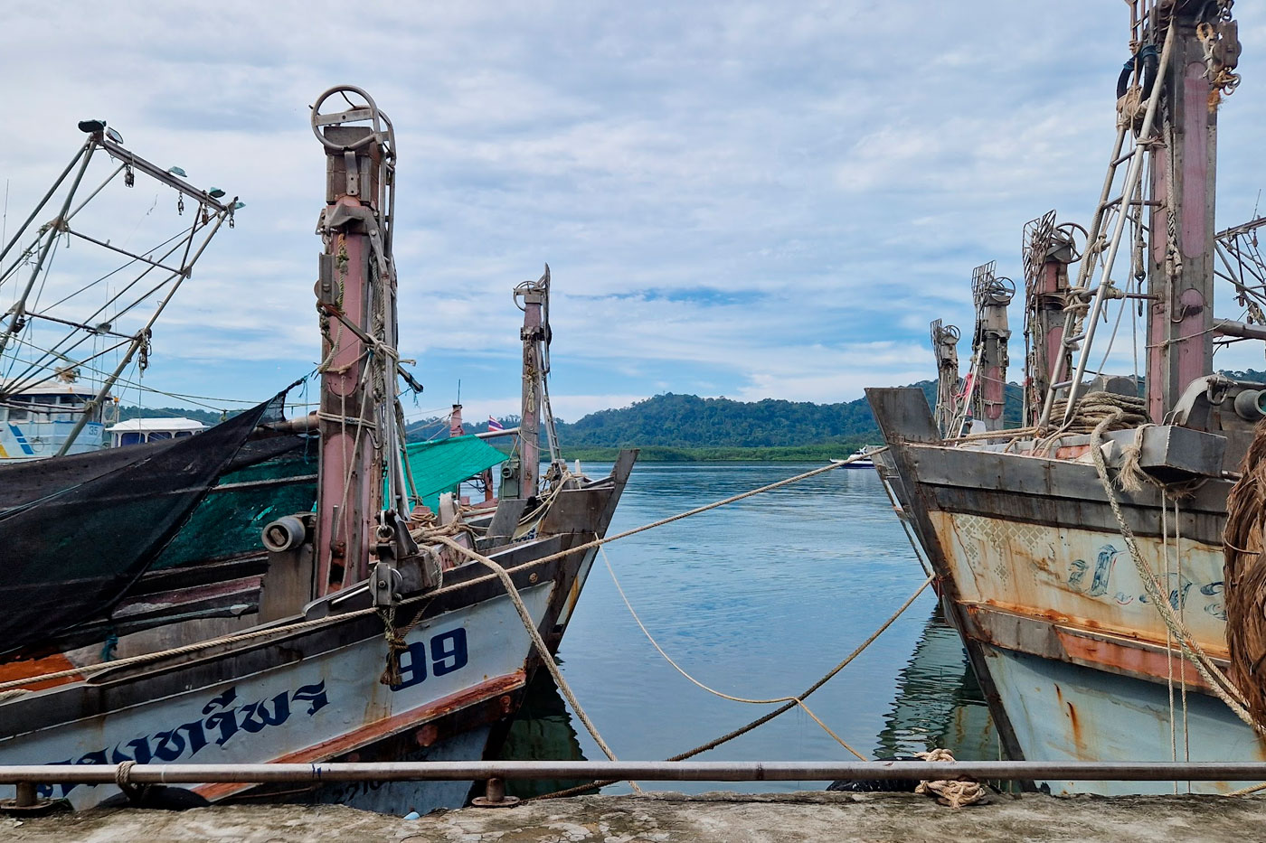 Thai Pier: The pier for boats to the Similan Islands.