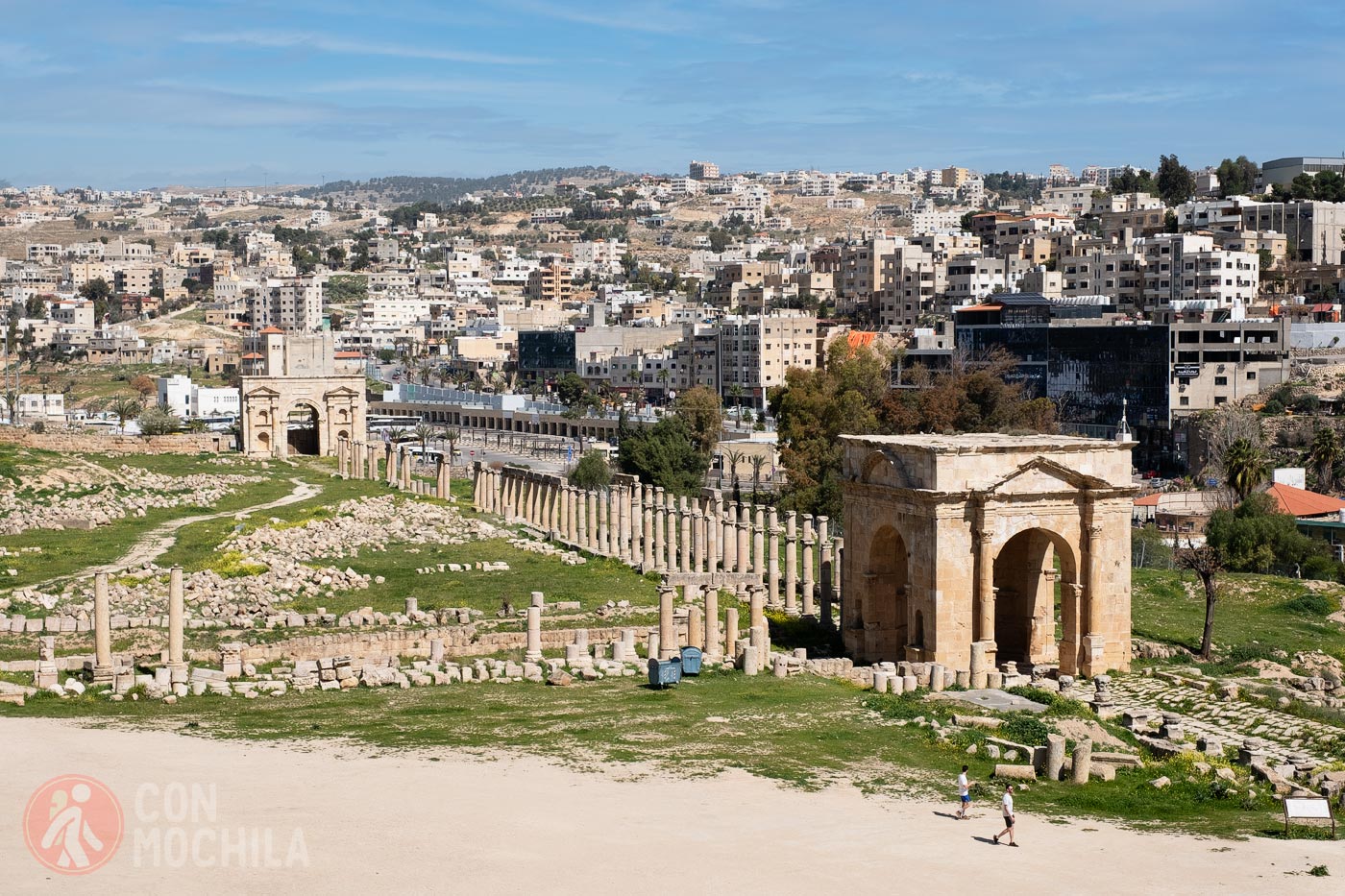 Vestiges of Jerash's past