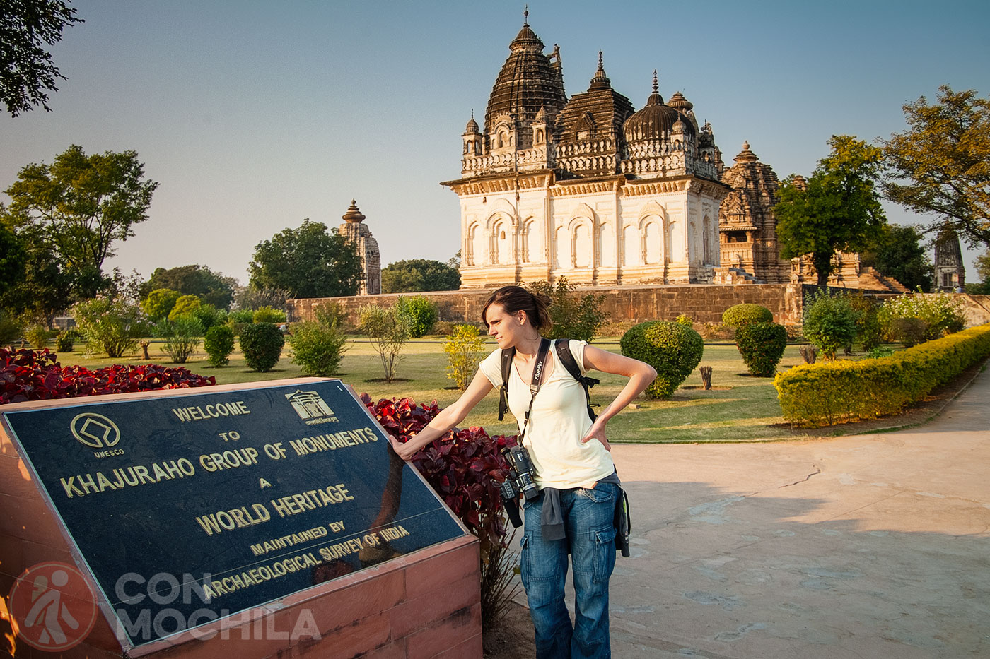 The UNESCO Plaque Declaring It a World Heritage Site