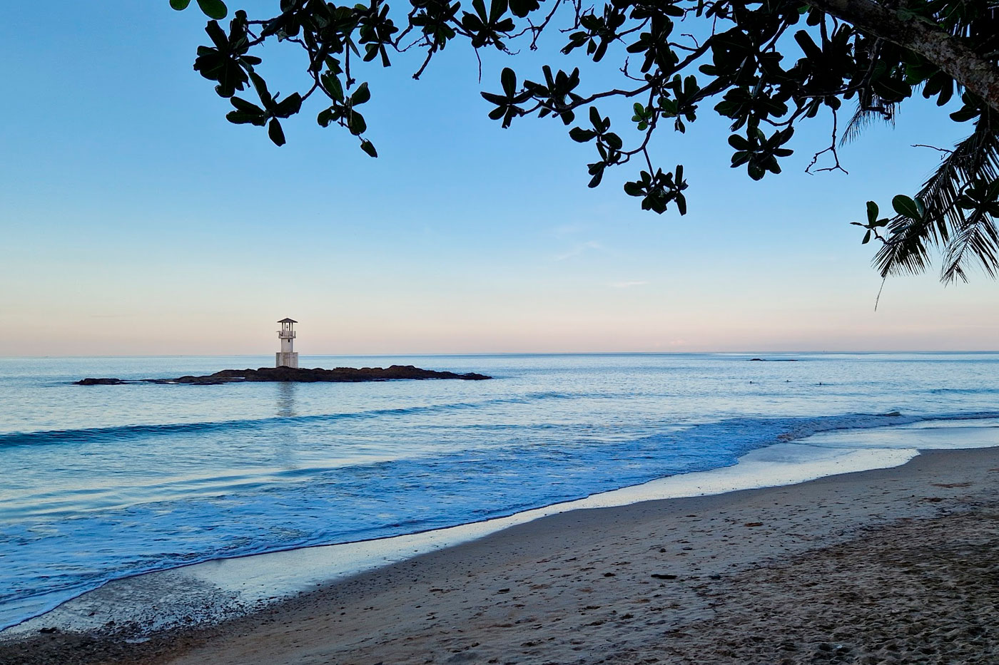 A beach in Khao Lak.