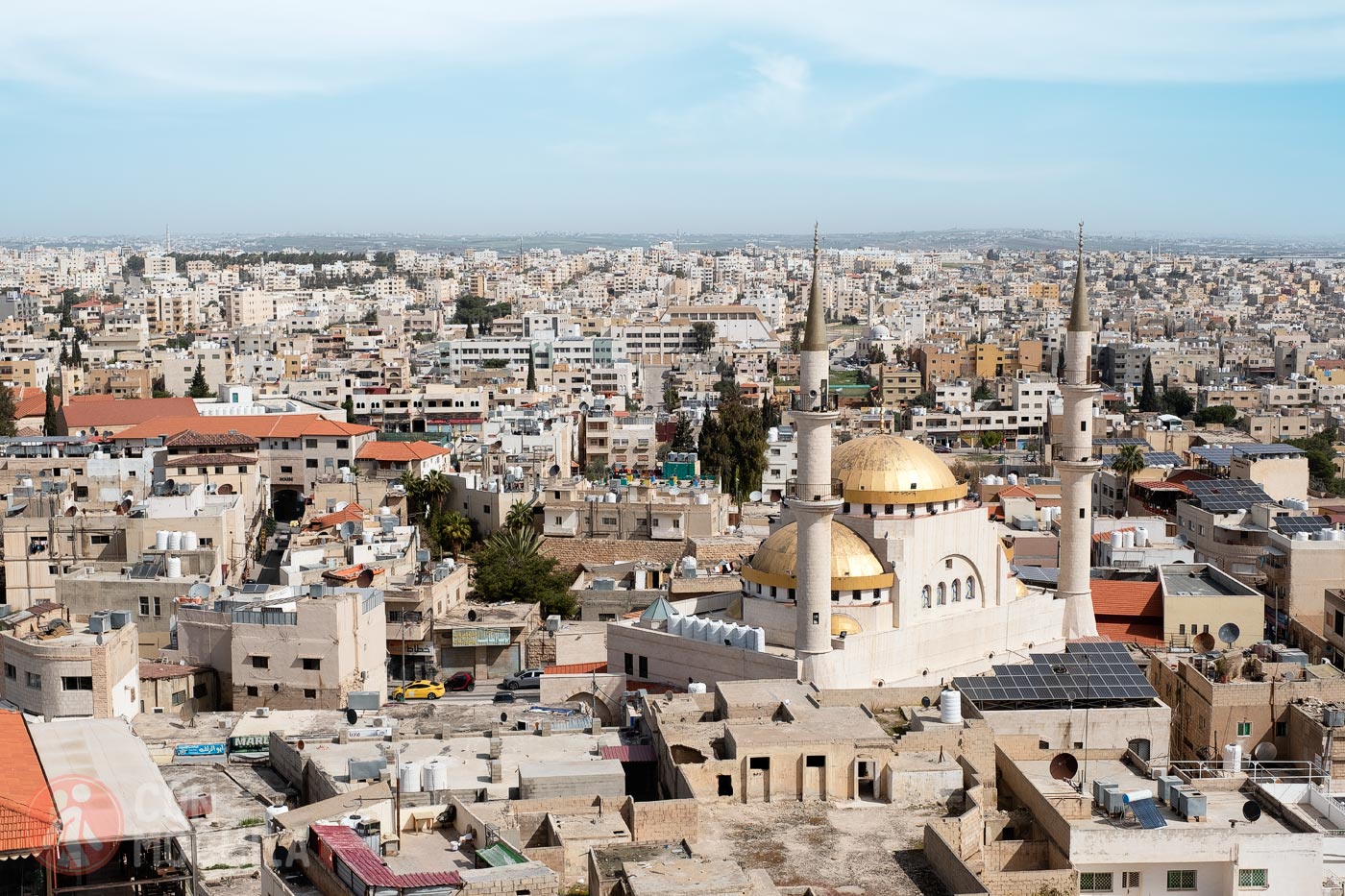 Views of the mosque from the bell tower