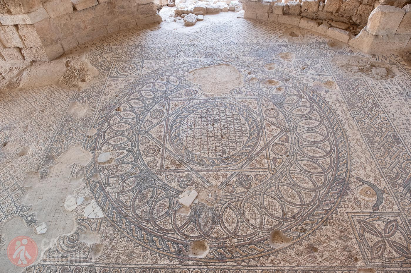 Mosaic of the Church of the Virgin Mary