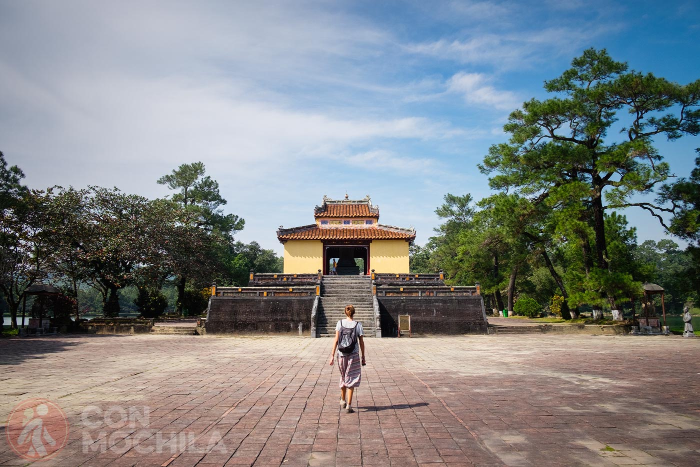 Visiting the site