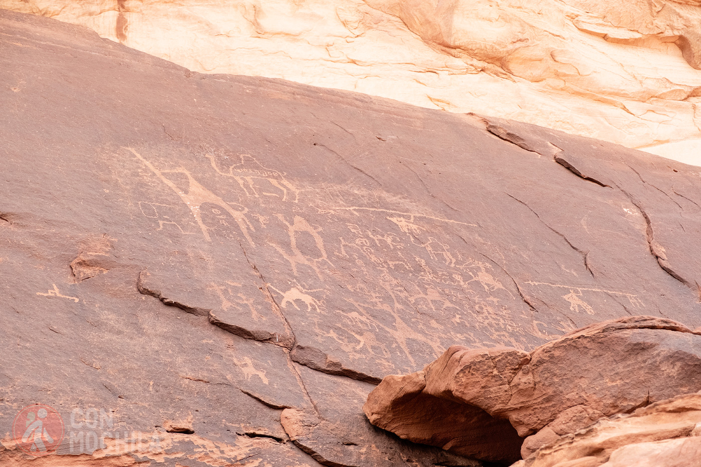 Petroglyphs in Wadi Rum