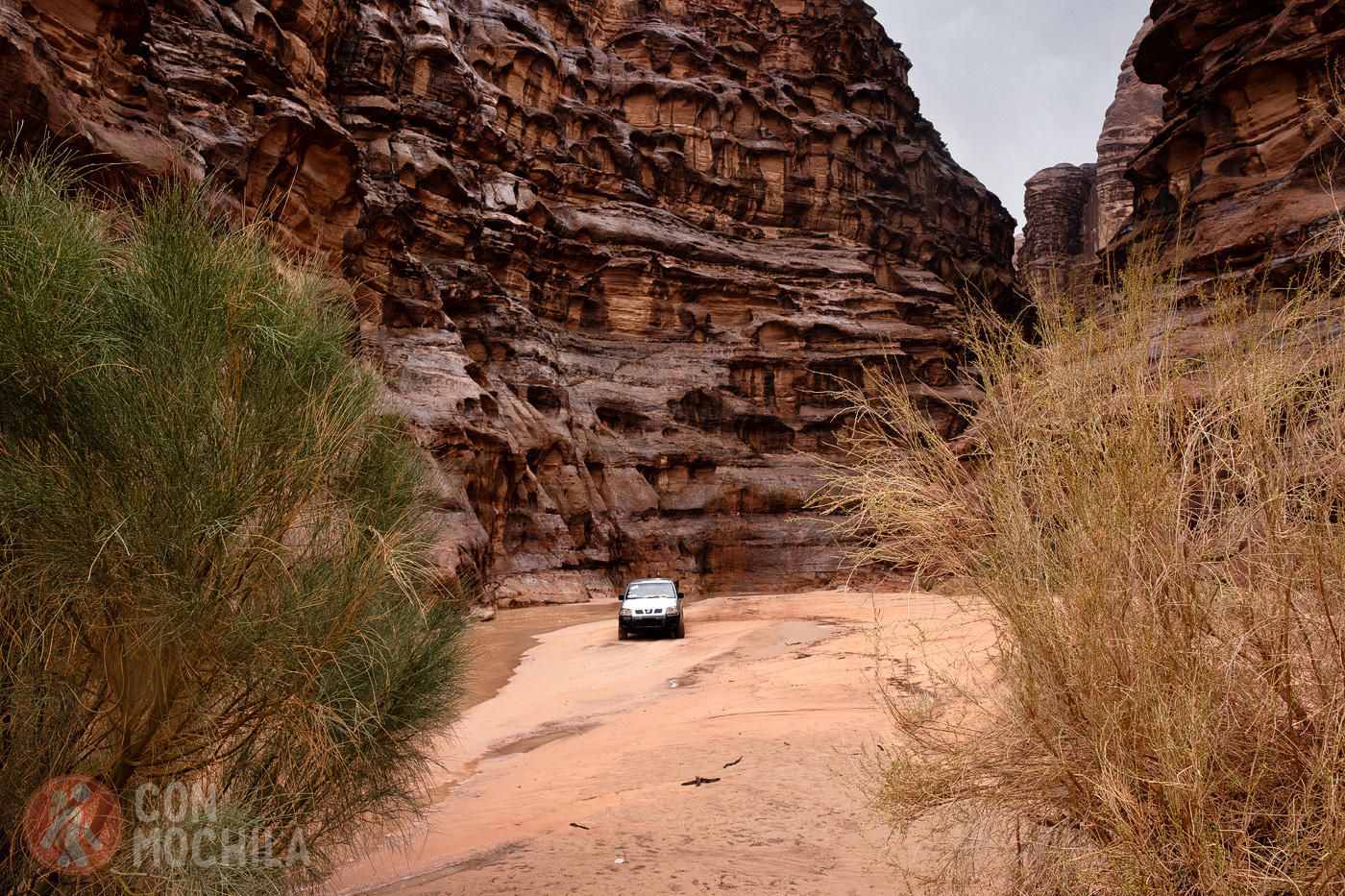 On the road in 4×4