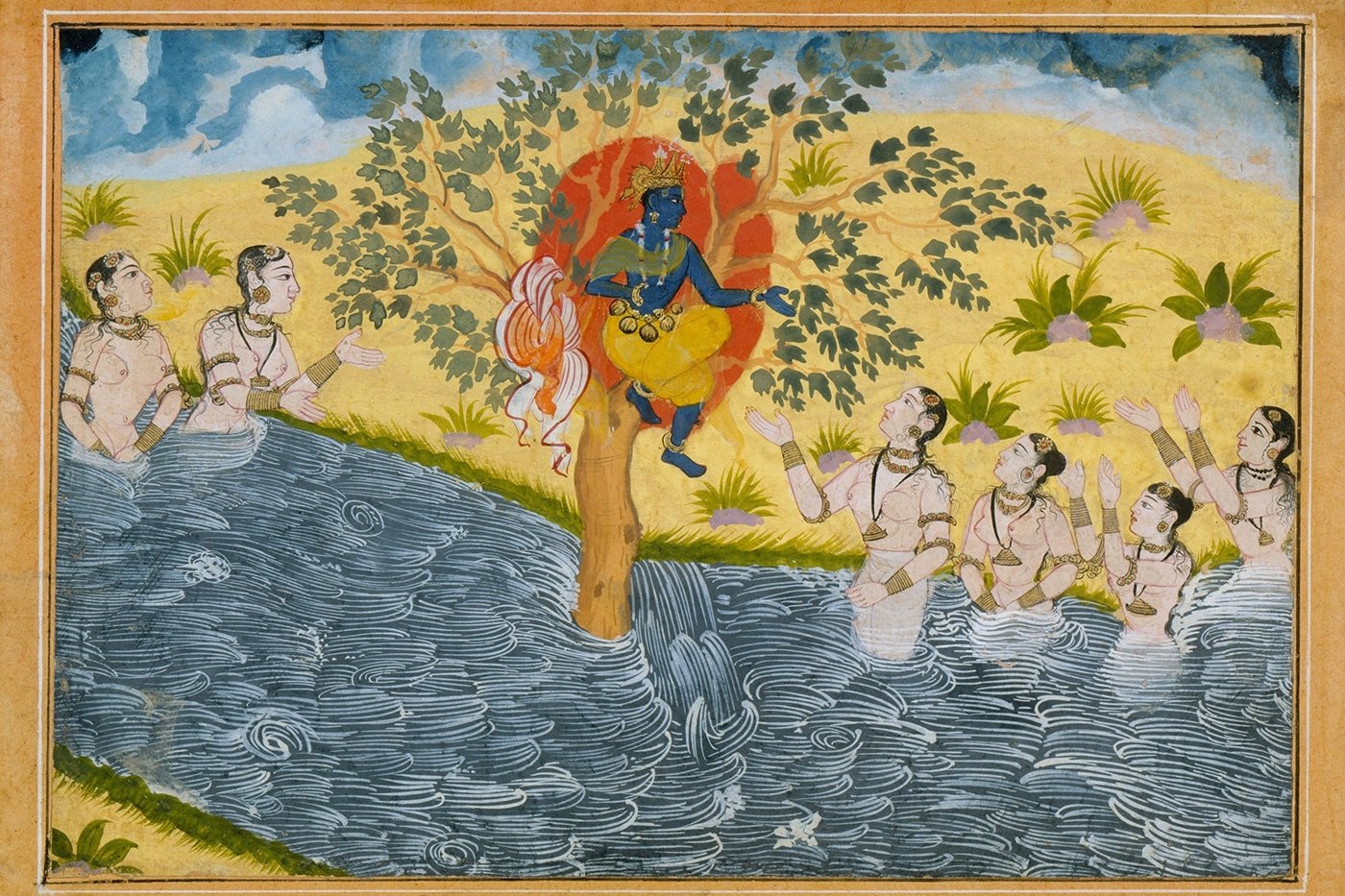 Shiv Bari Temple, Shiva and his Gopis