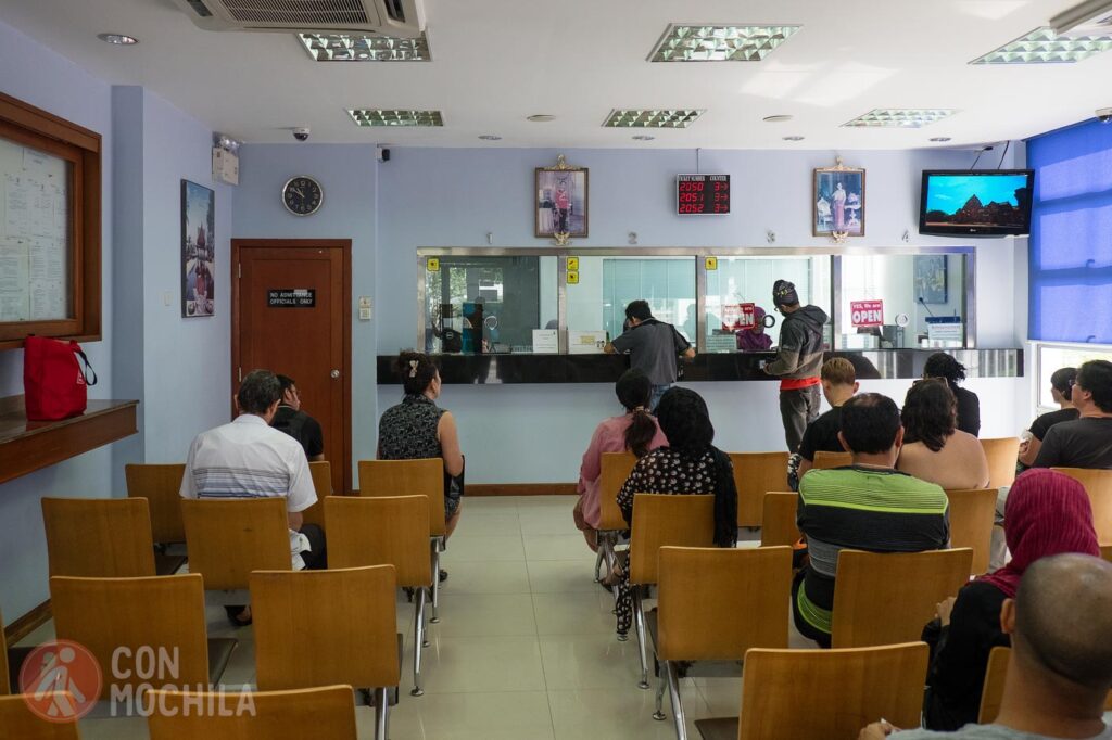 The room where the procedures are carried out