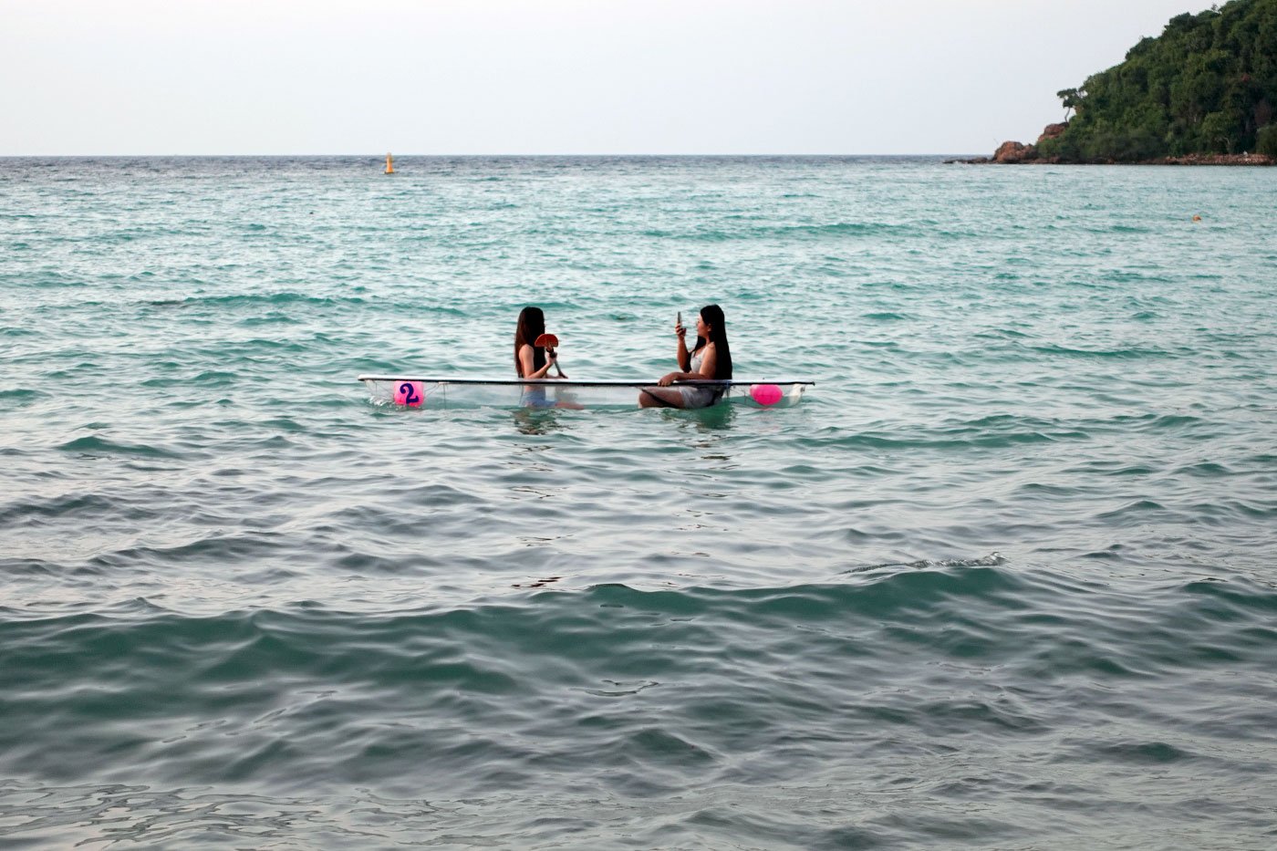 The island is very popular with Thais from Bangkok, who typically stay here for at least one night.