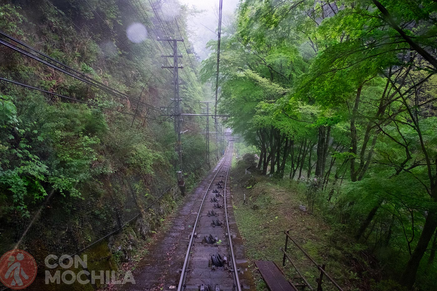 Views of the climb