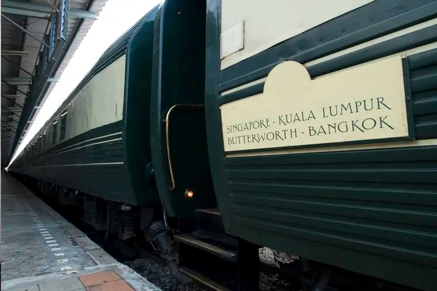 The line that goes from Singapore to Kuala Lumpur is famous for a luxury train.