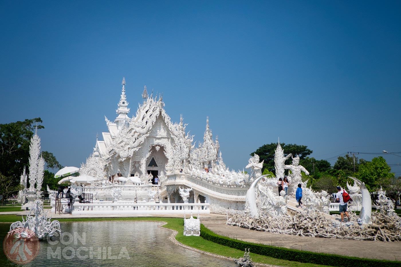 General view of Wat Rong Khun