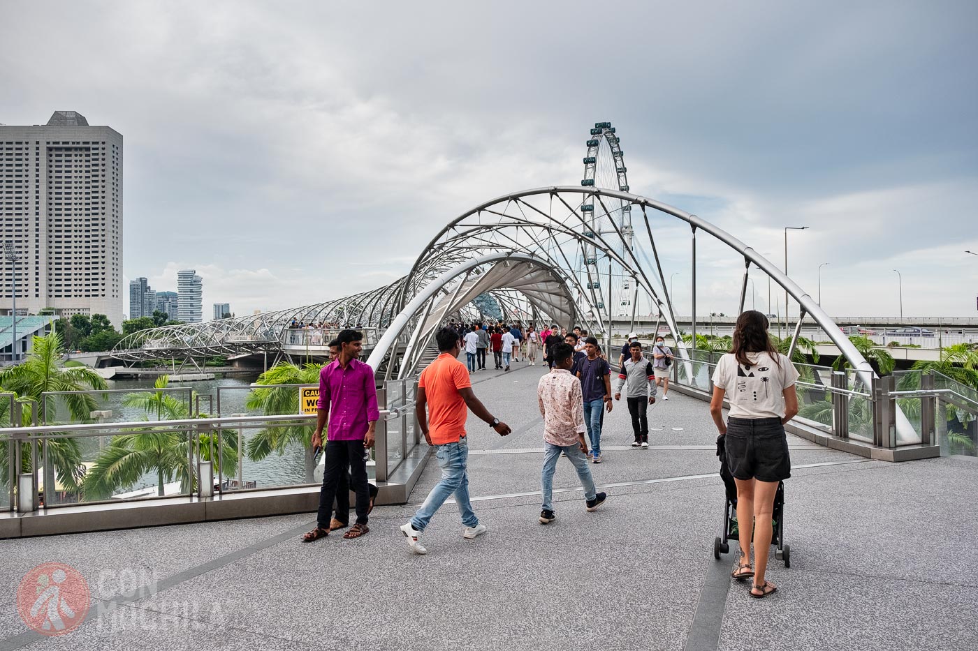 In Singapore, it’s very convenient to use a stroller