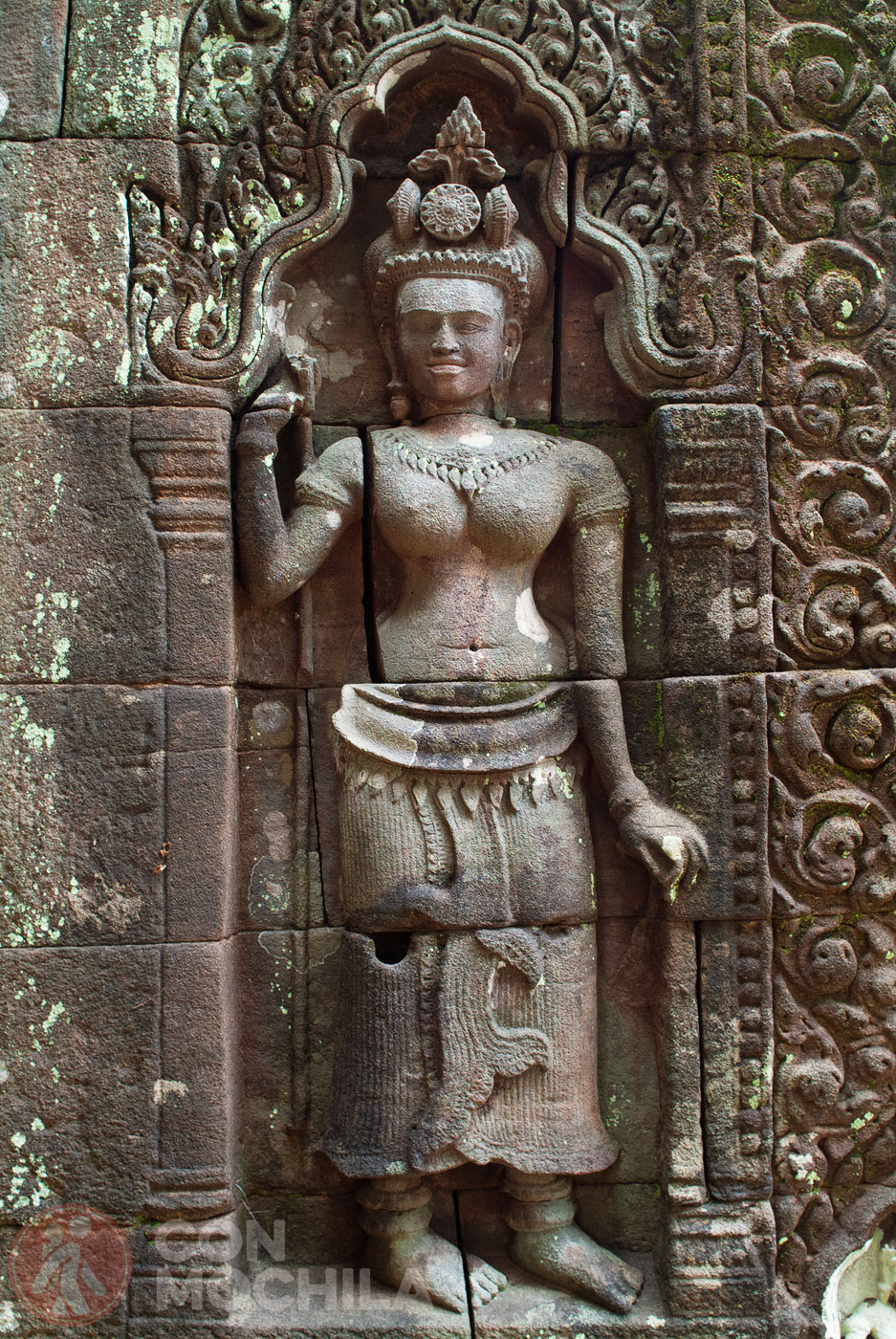 Detail of the reliefs
