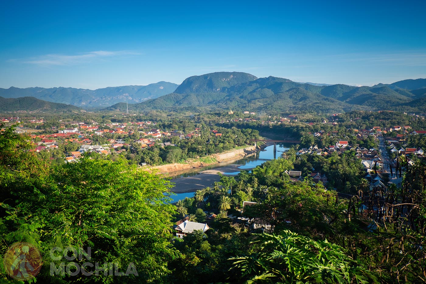 Views from Mount Phousi