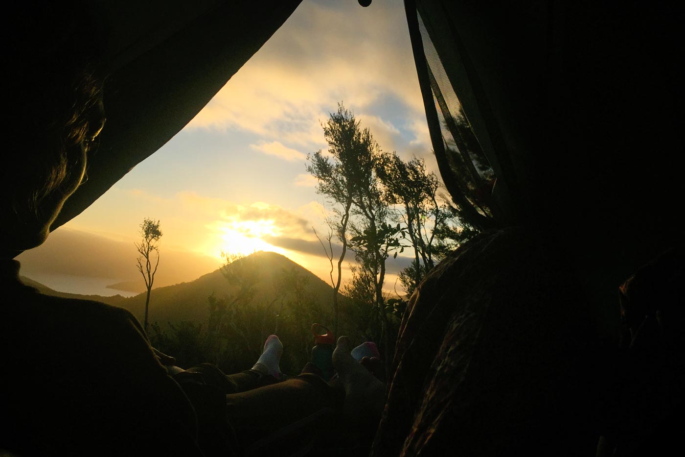 Sleeping in the open air