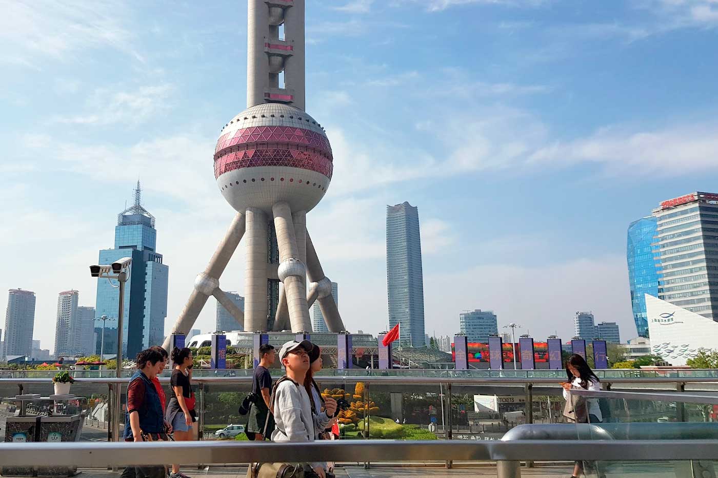 The Shanghai Tower, the second tallest building in the world