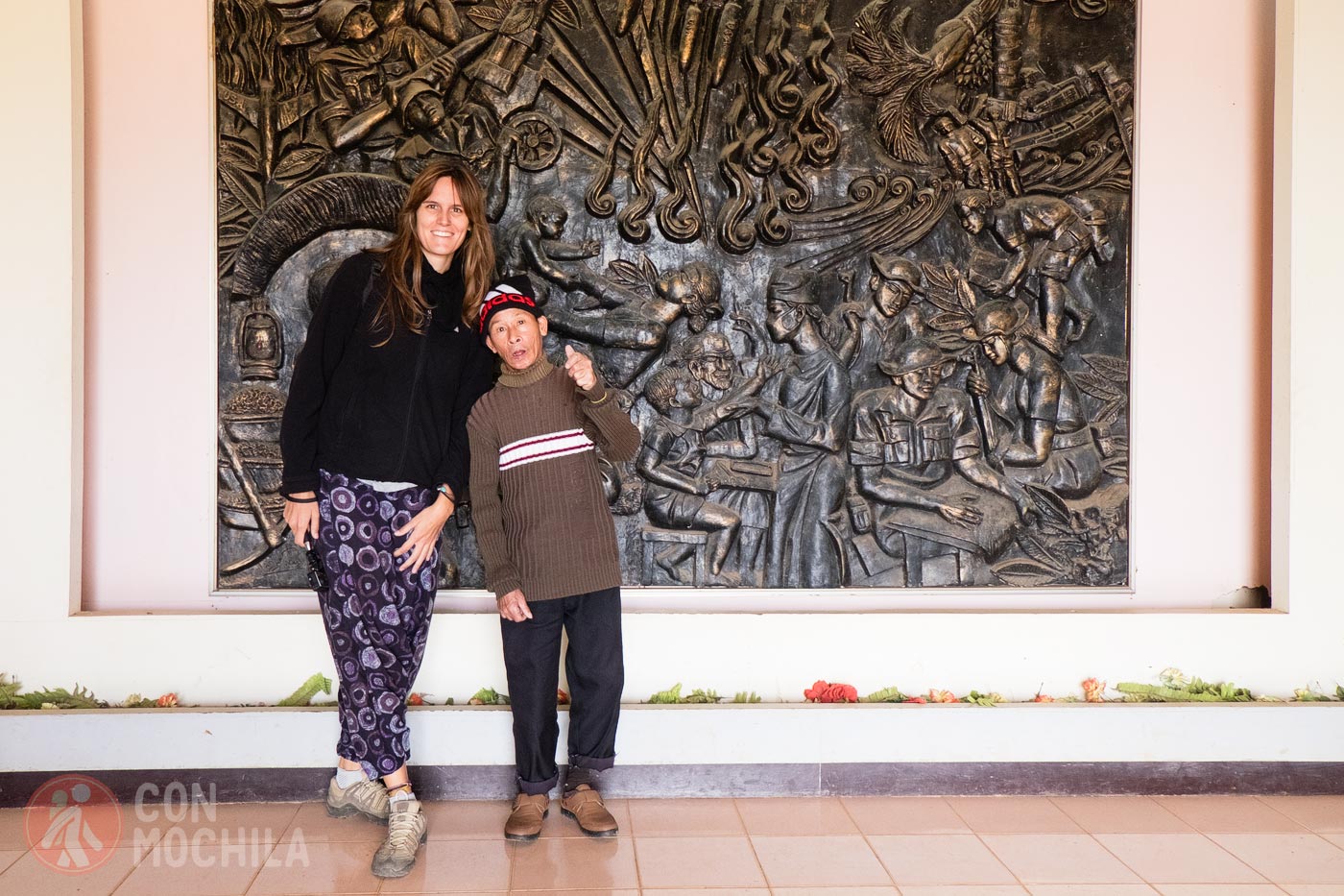 The man from the museum who claimed to be one of the children in the photo
