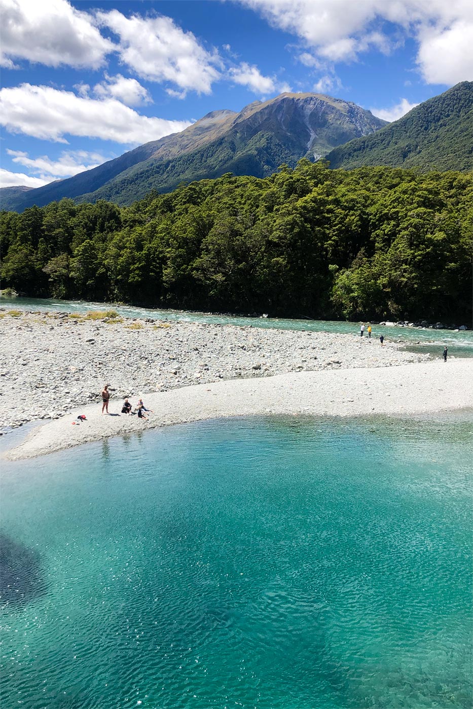 Natural pools of stunning turquoise water