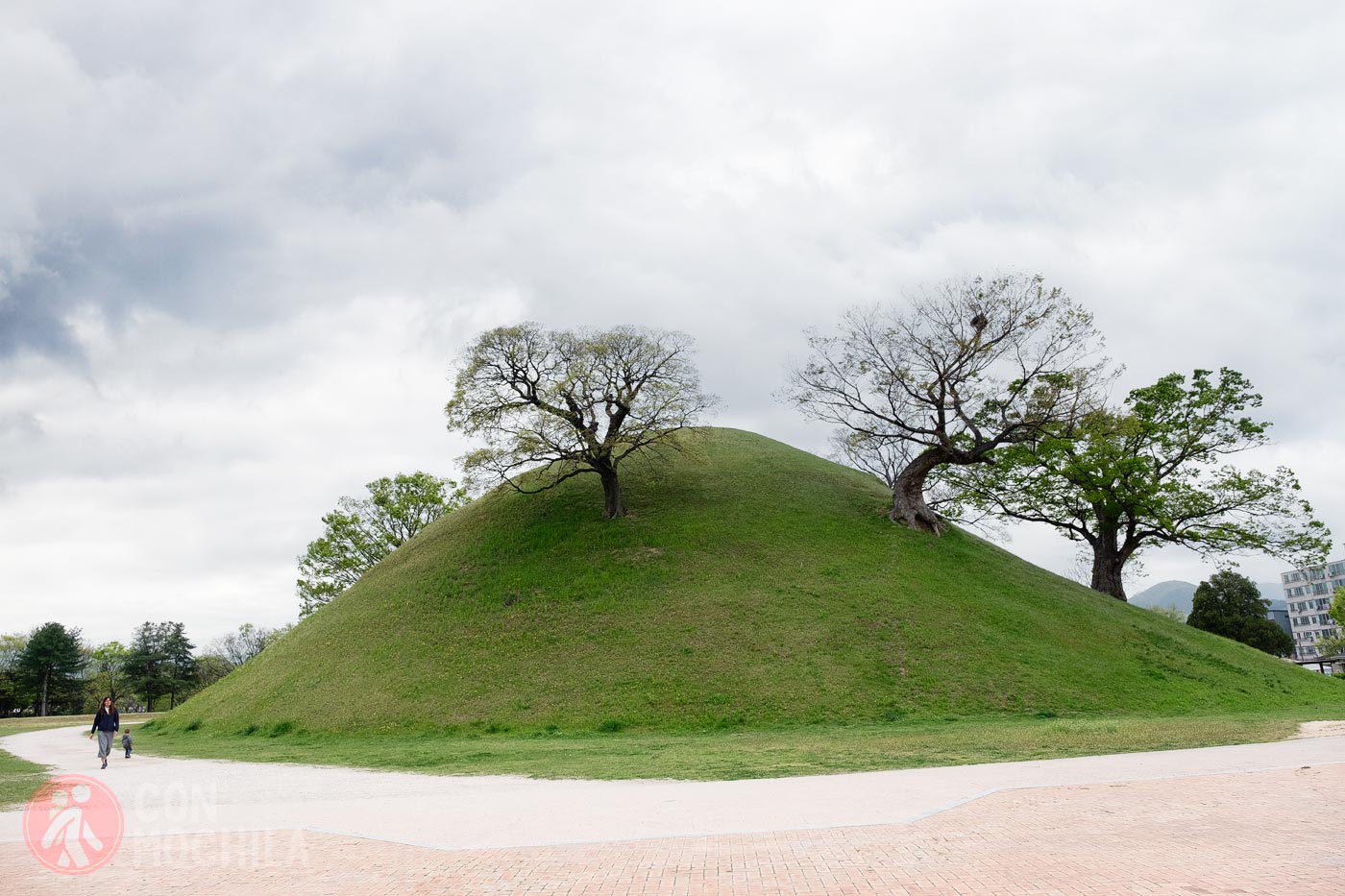 One of the famous burial mounds