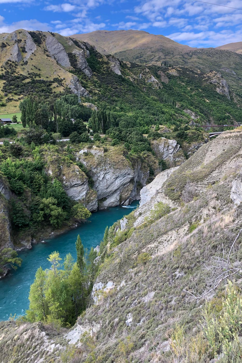 See that bridge in the top-right corner? Yep, that’s where you’ll jump!