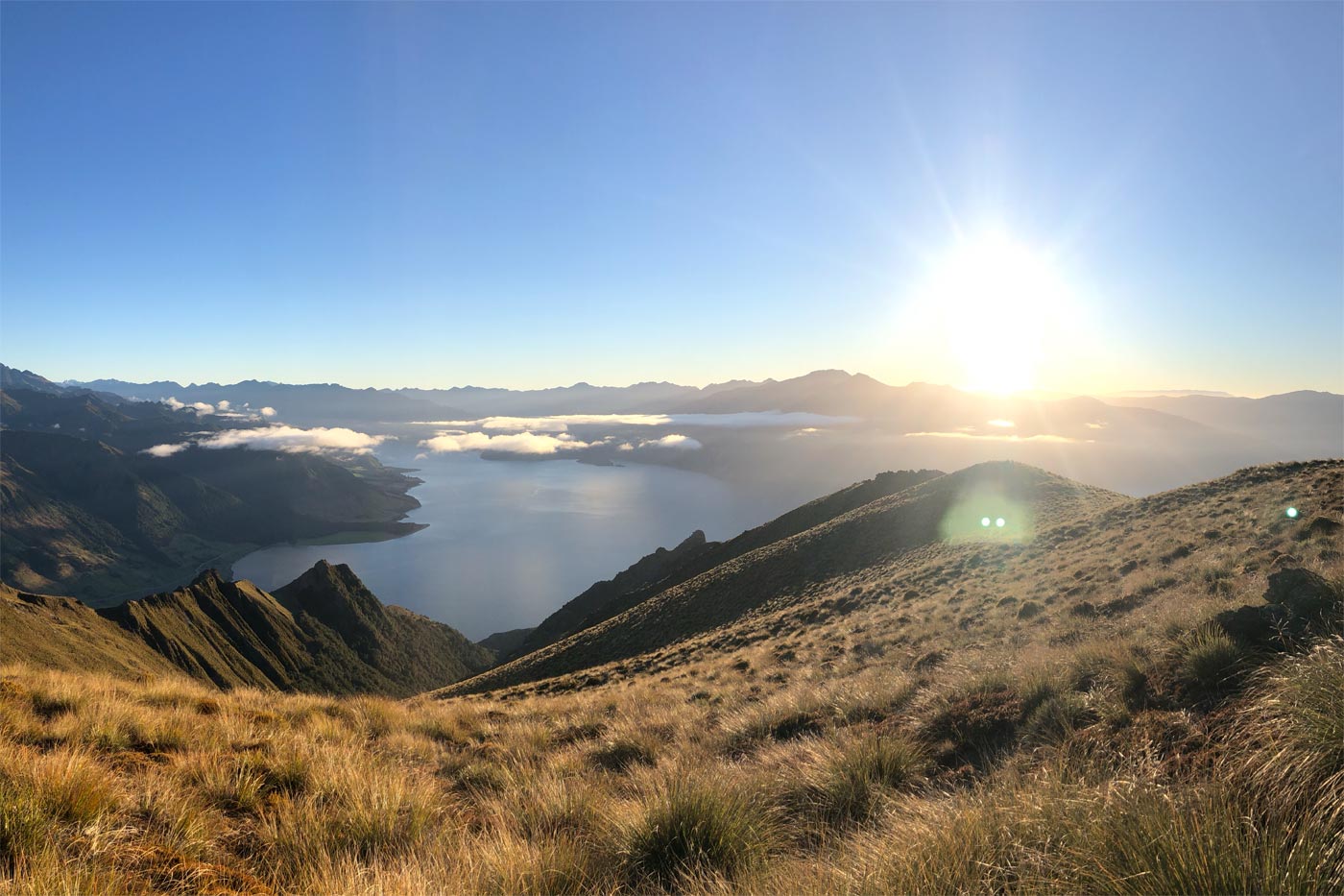 Sunrise from Isthmus Peak