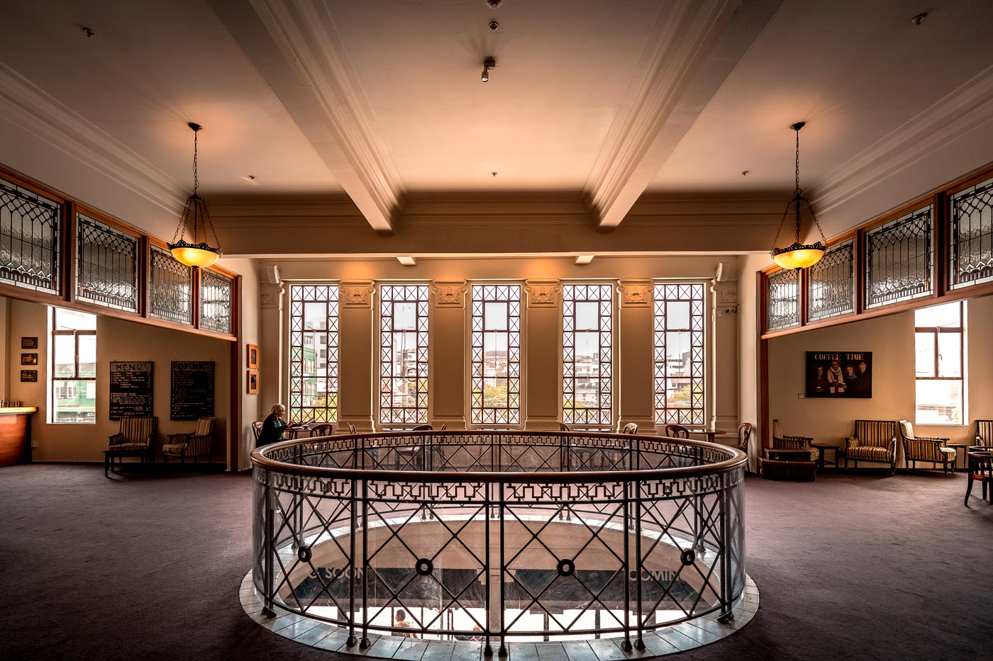 Embassy theater from inside