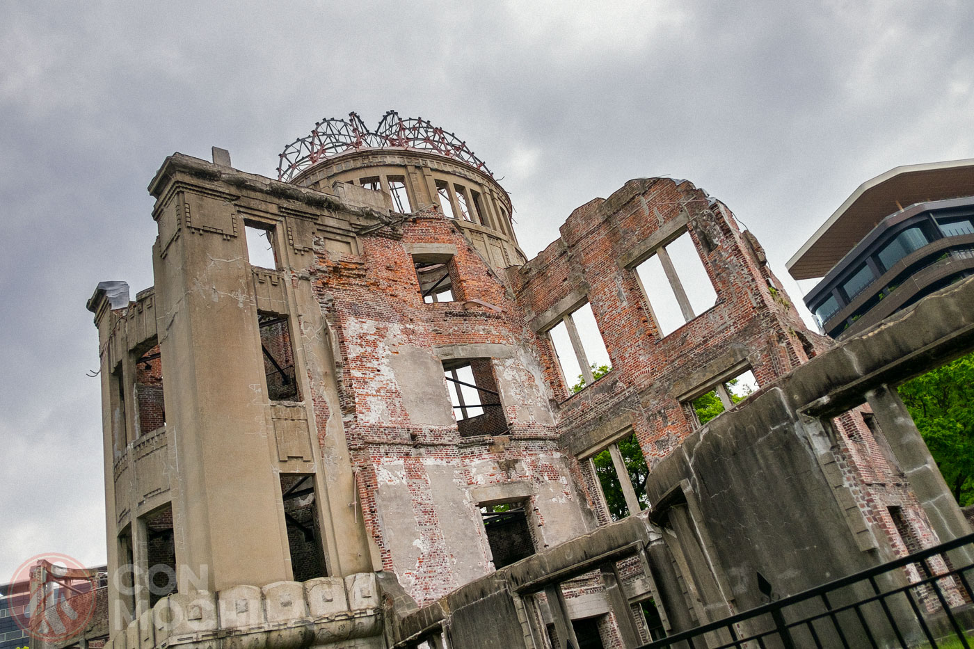 El A-Bomb Dome conservado tal cual como quedó