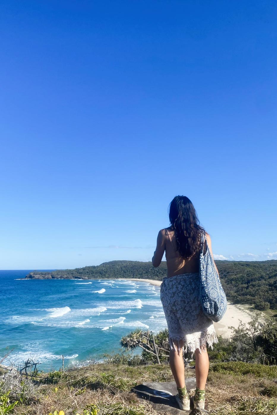 Beach on the Coastal Walkway
